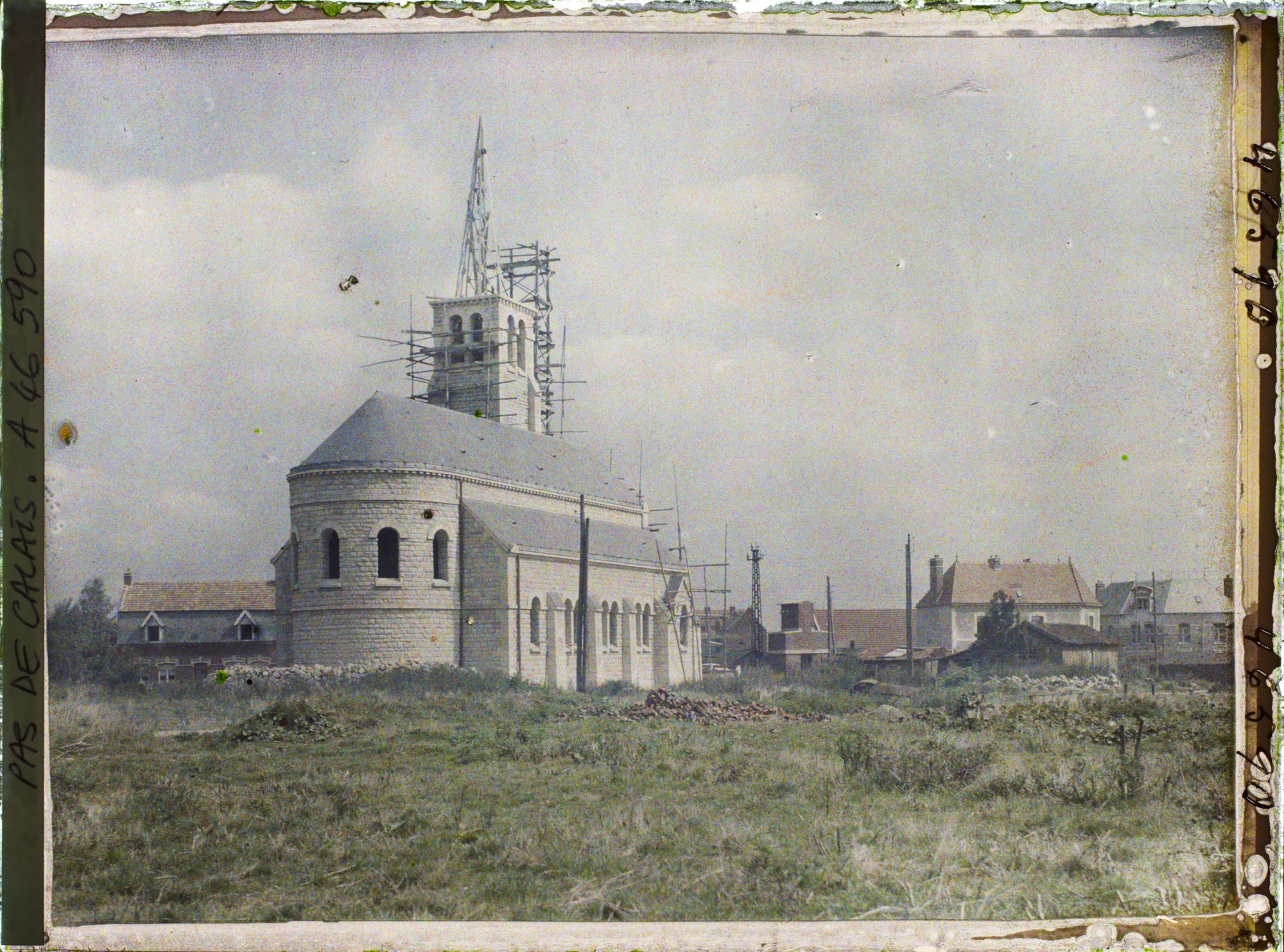 Image représentant France, Willerwal, Vue vers abside de l'Eglise