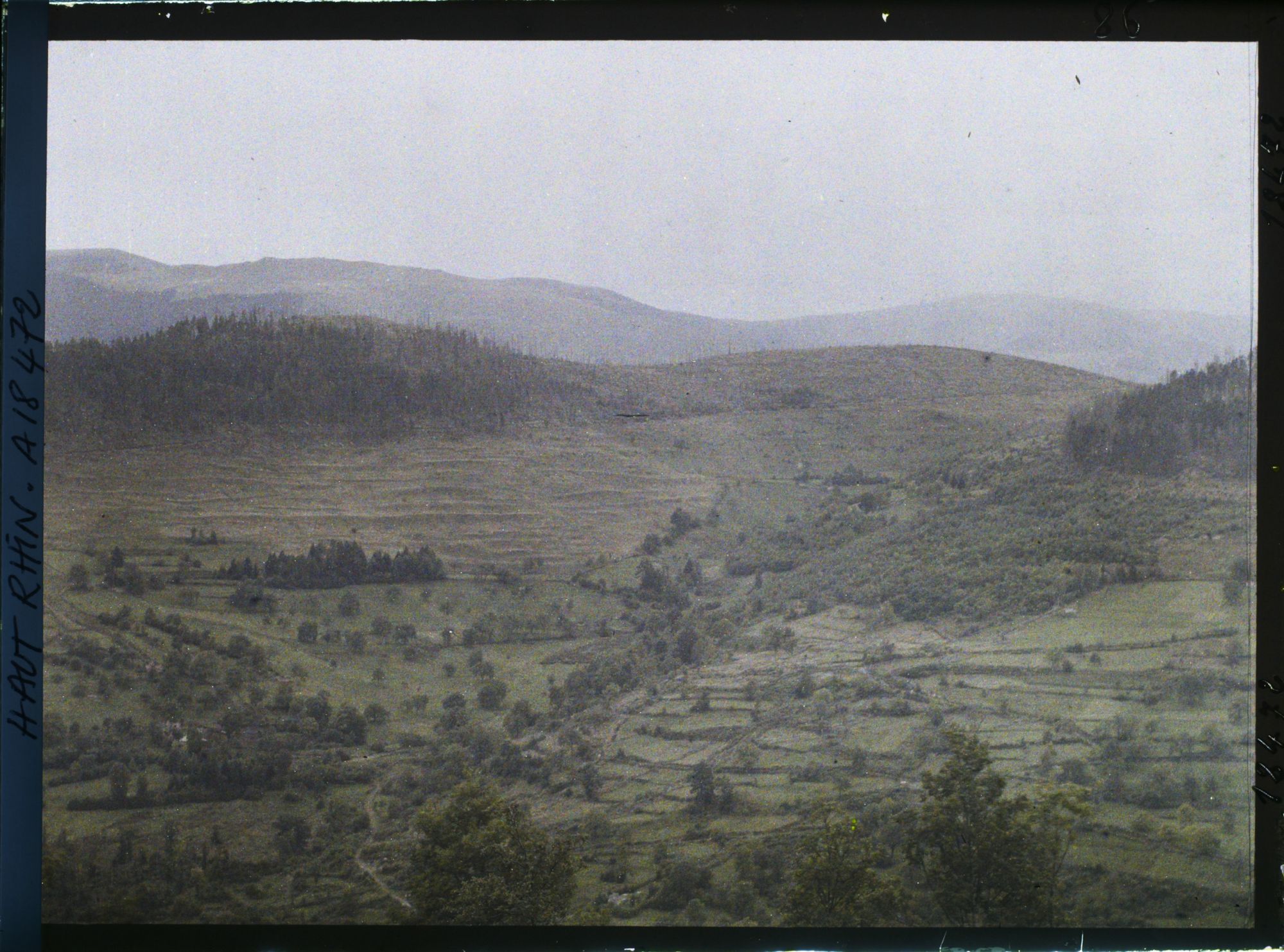Image représentant France, Panorama s/ le Cirque originel de la Vallée de Munster