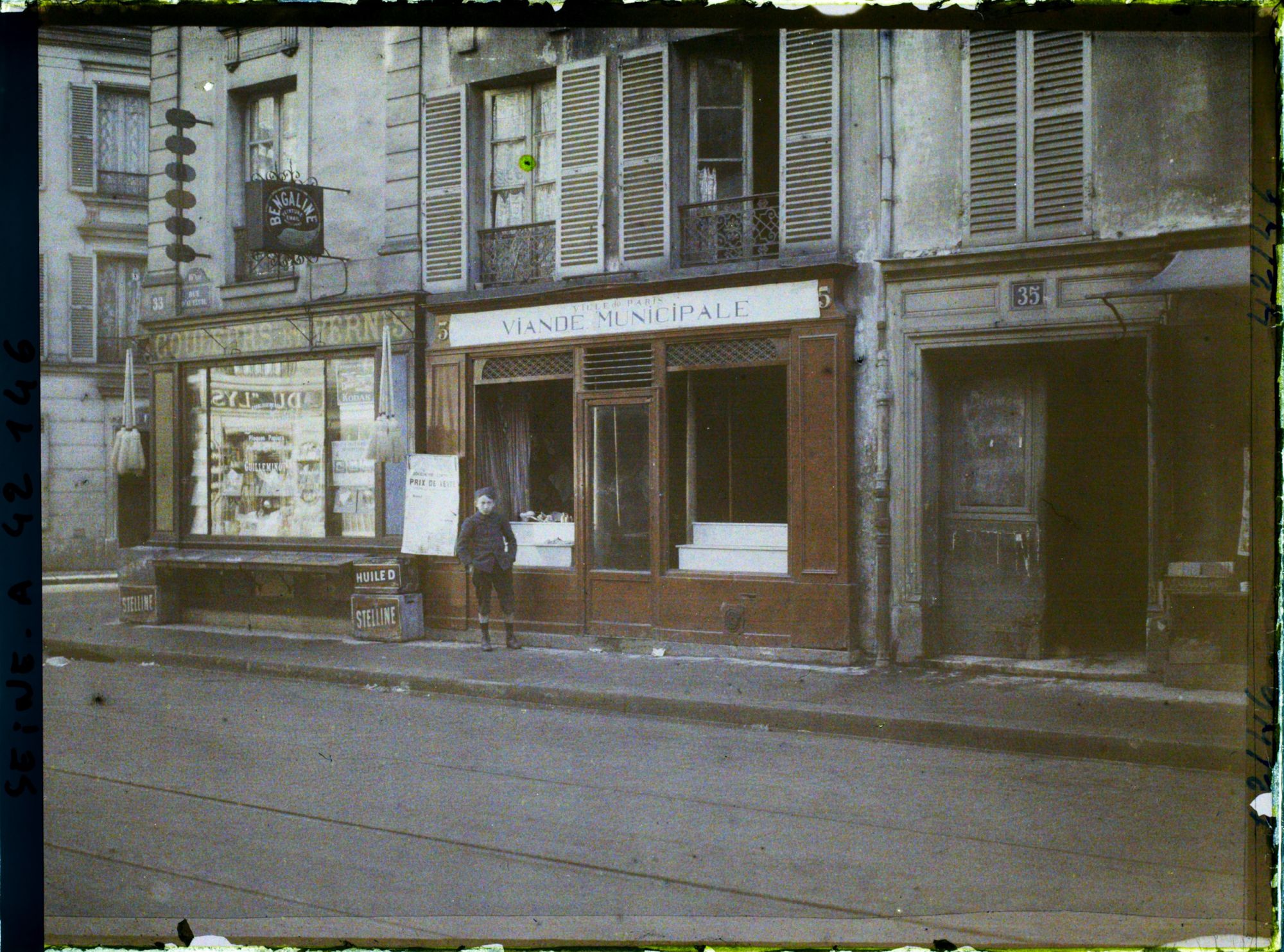Image représentant Une boucherie municipale au n° 33 rue d'Auteuil