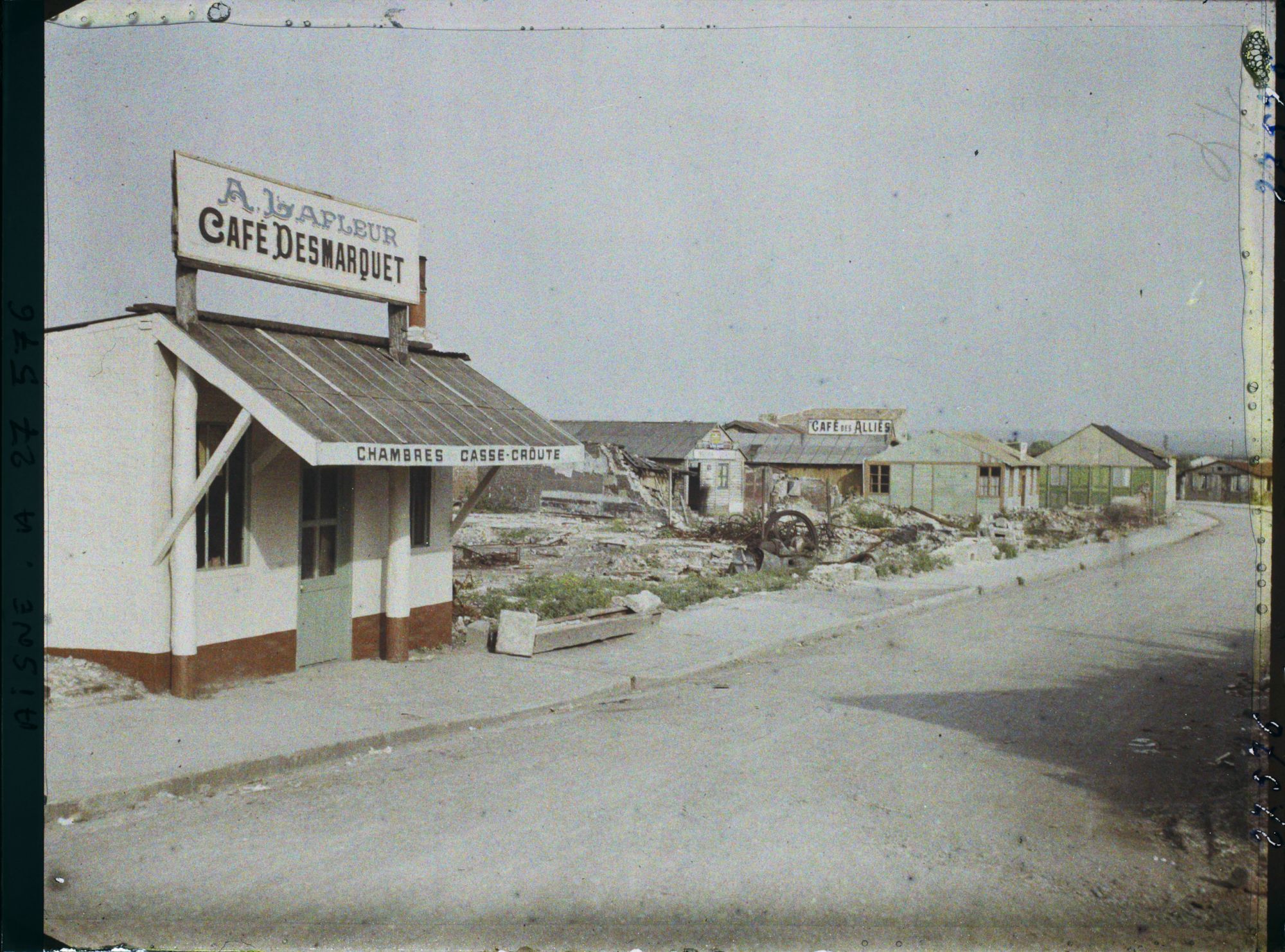 Image représentant France, Tergnier, Une rue de Tergnier