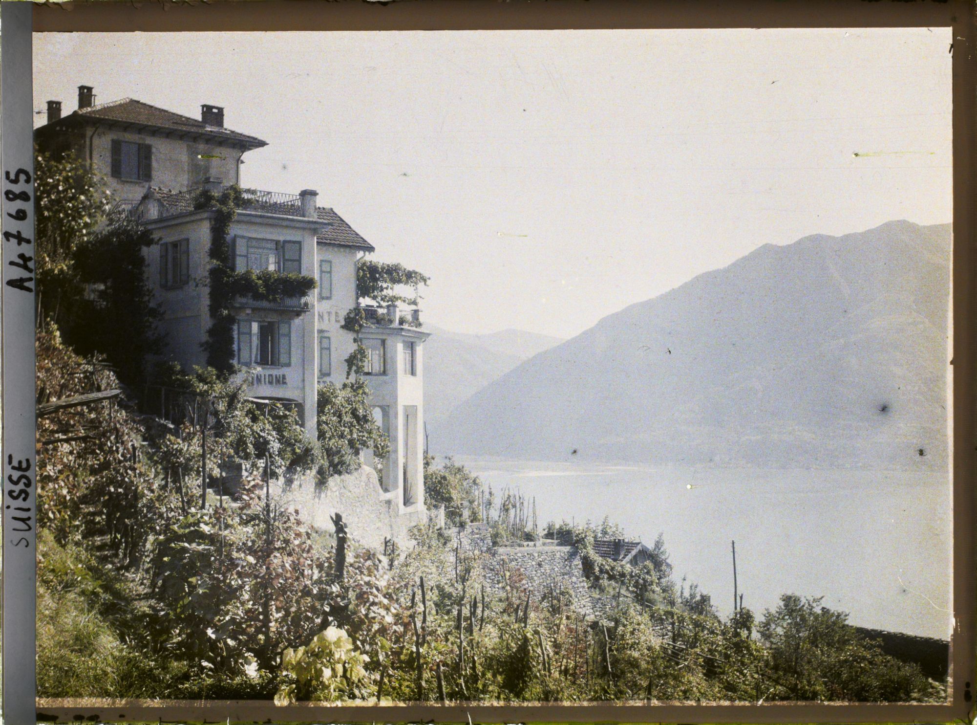 Image représentant Panorama sur Orselina et le lac Majeur