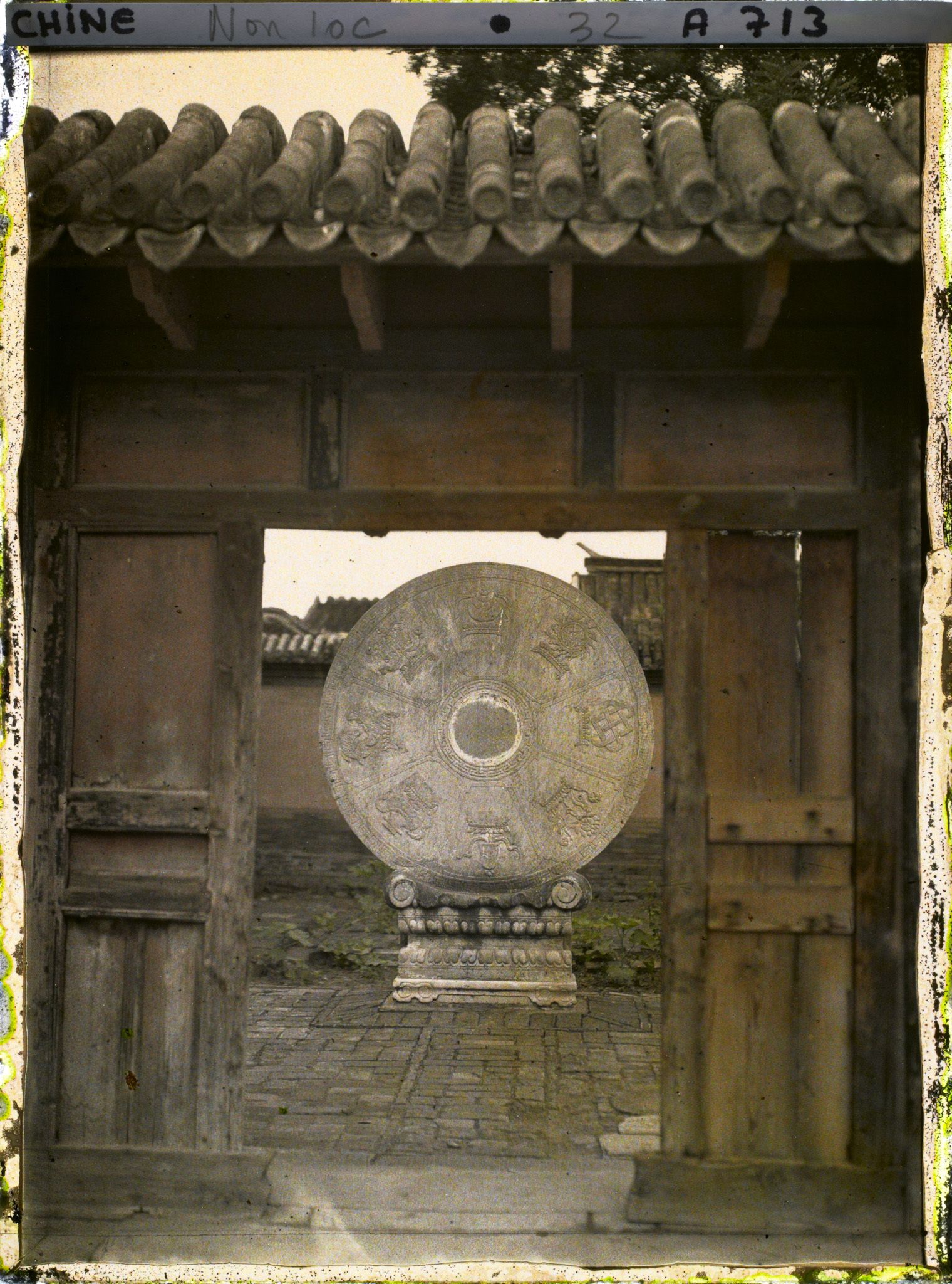 Image représentant Probablement dans un temple bouddhique