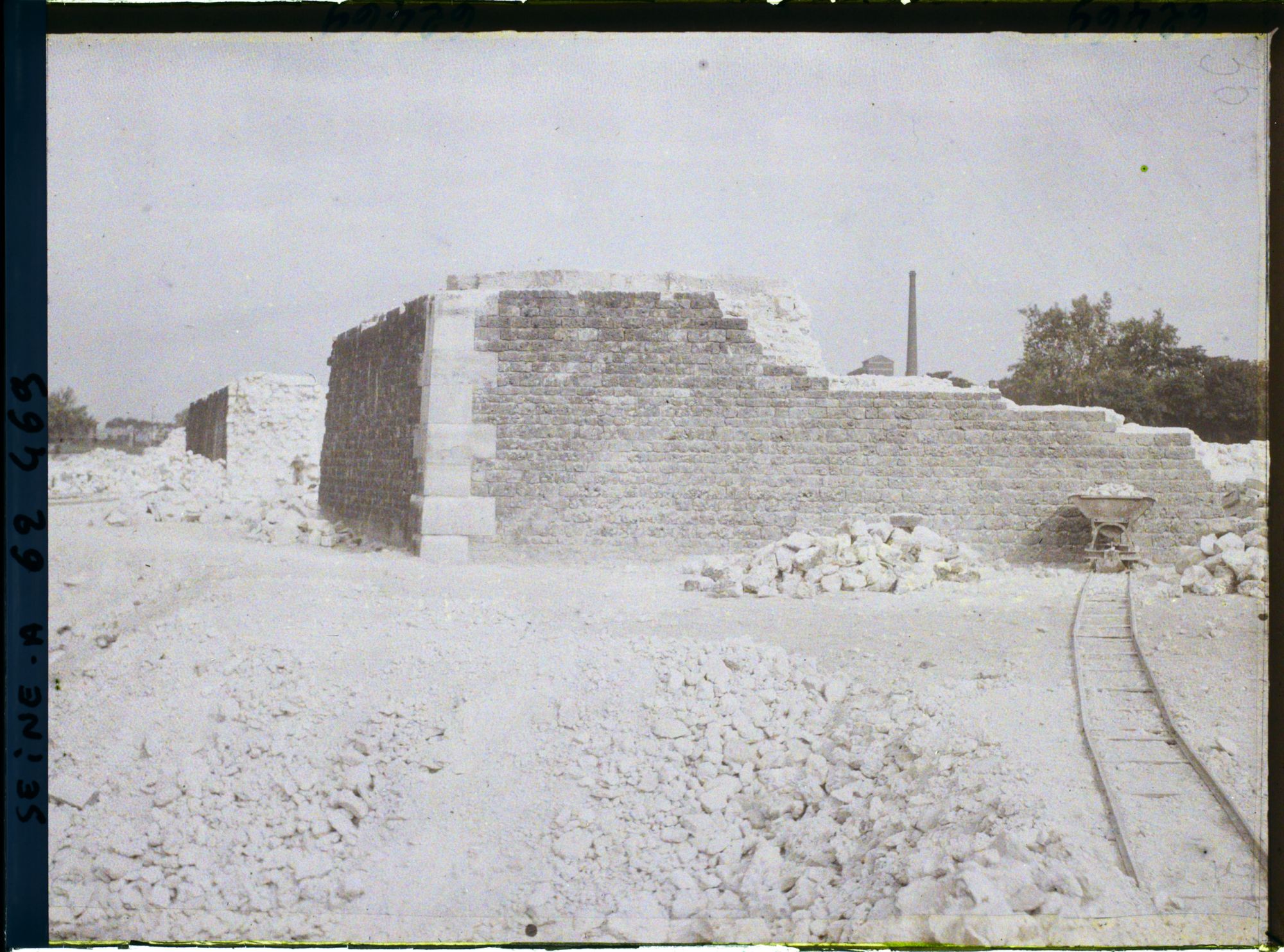 Image représentant Démolition des fortifications porte de la Chapelle