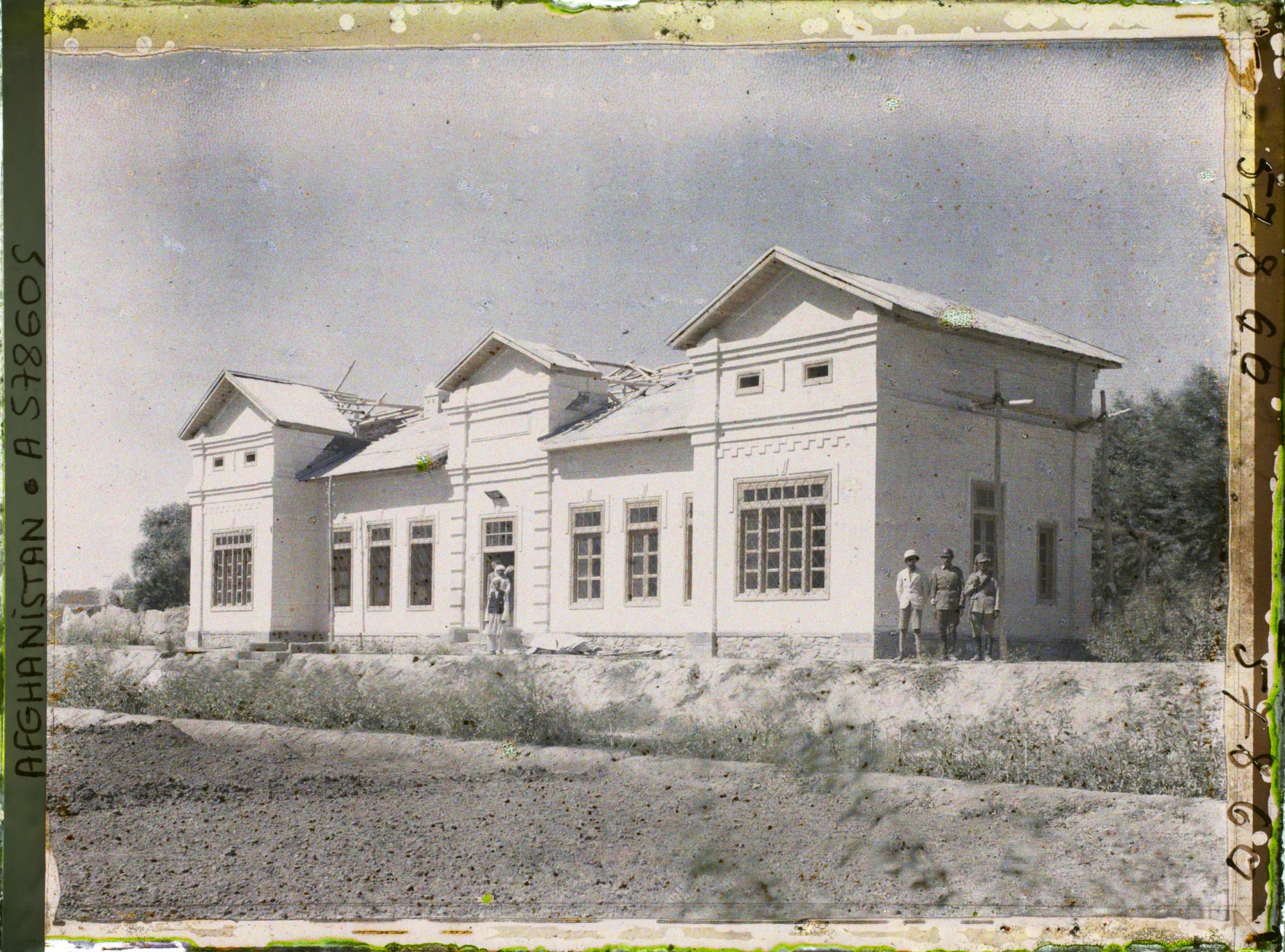 Image représentant La nouvelle poste en construction