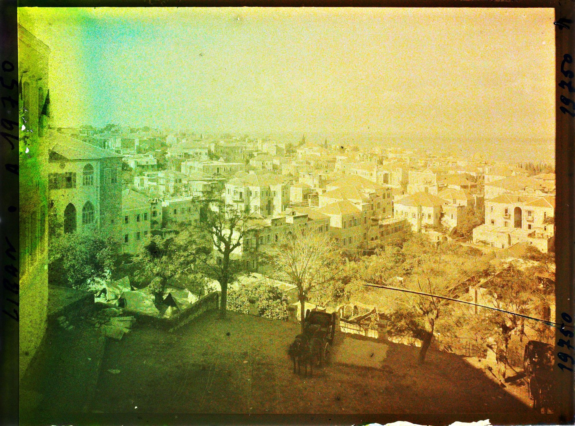 Image représentant Panorama pris du Grand Sérail, vers le quartier Ouadi