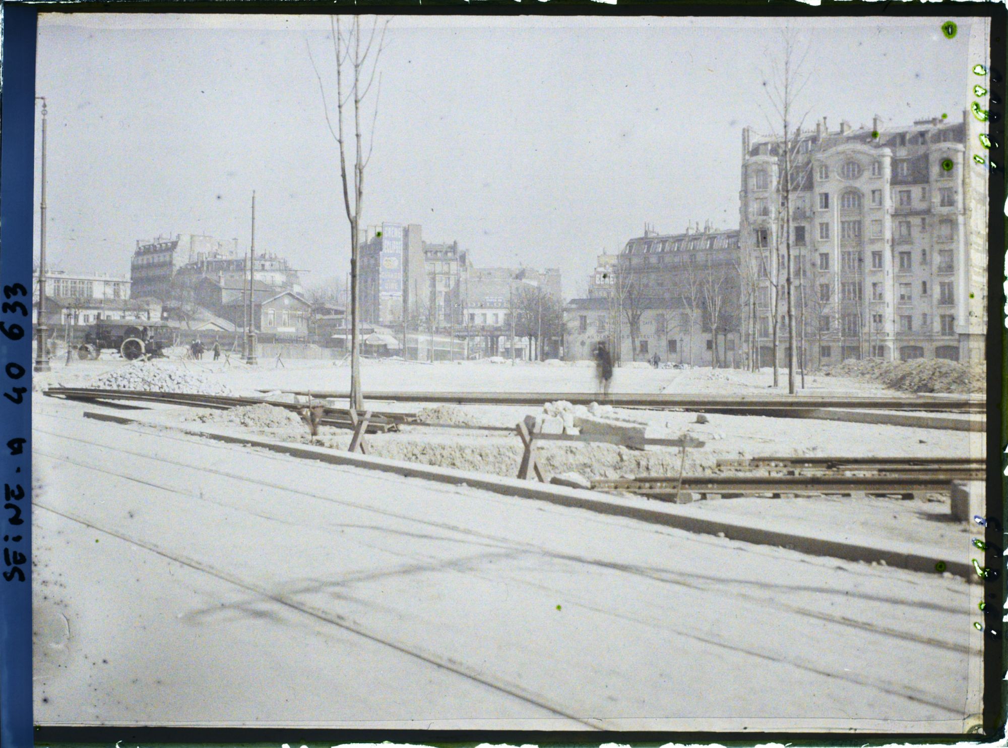 Image représentant Emplacement des anciennes fortifications à la porte d'Auteuil, au niveau du boulevard Exelmans