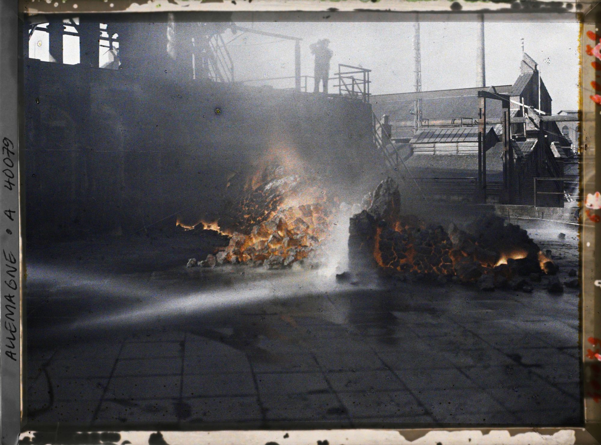 Image représentant Prusse, Gelsenkirchen, Défournement de Coke ; extraction