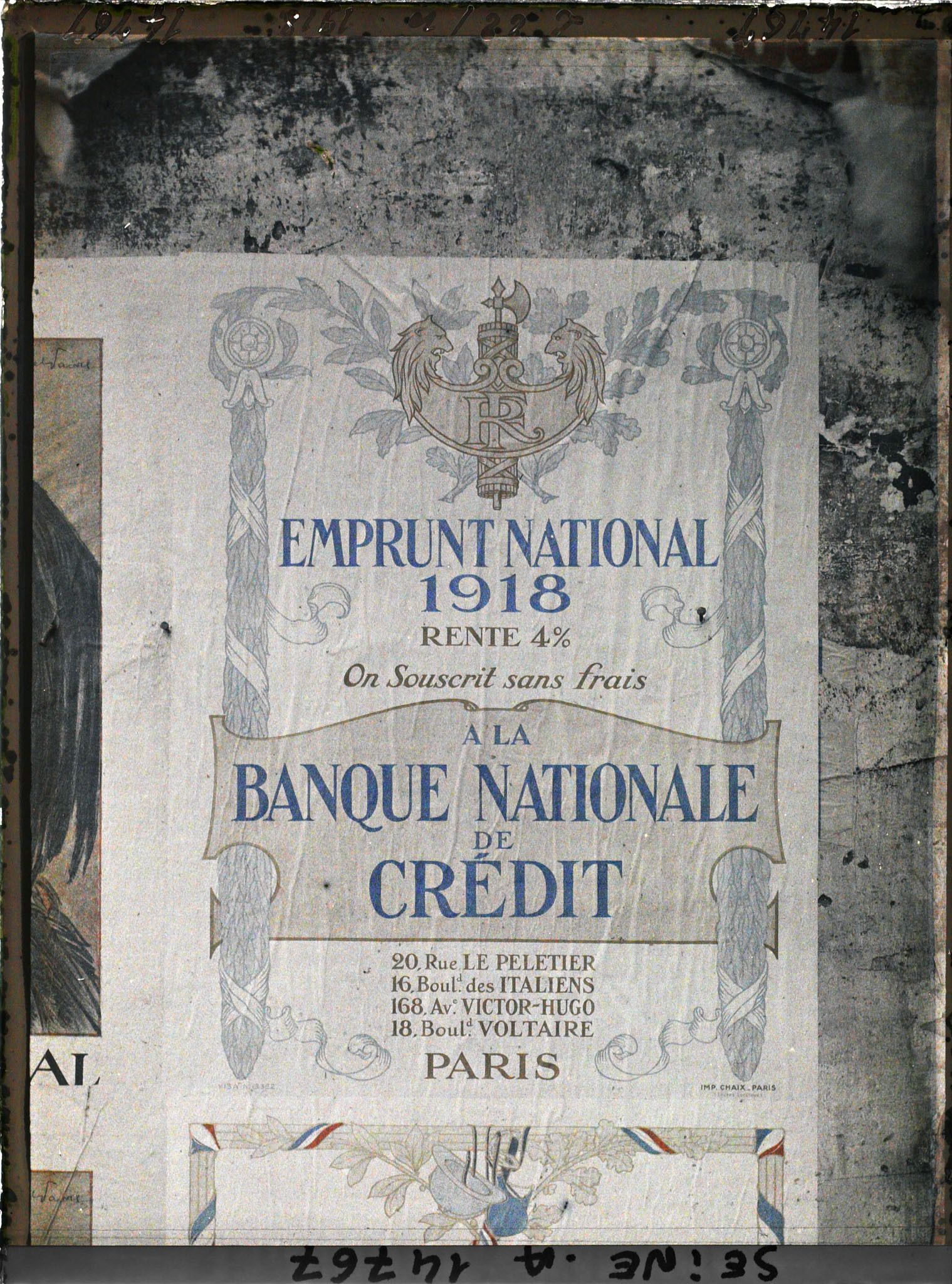 Image représentant Affiche de l'emprunt national, Banque Nationale de Crédit