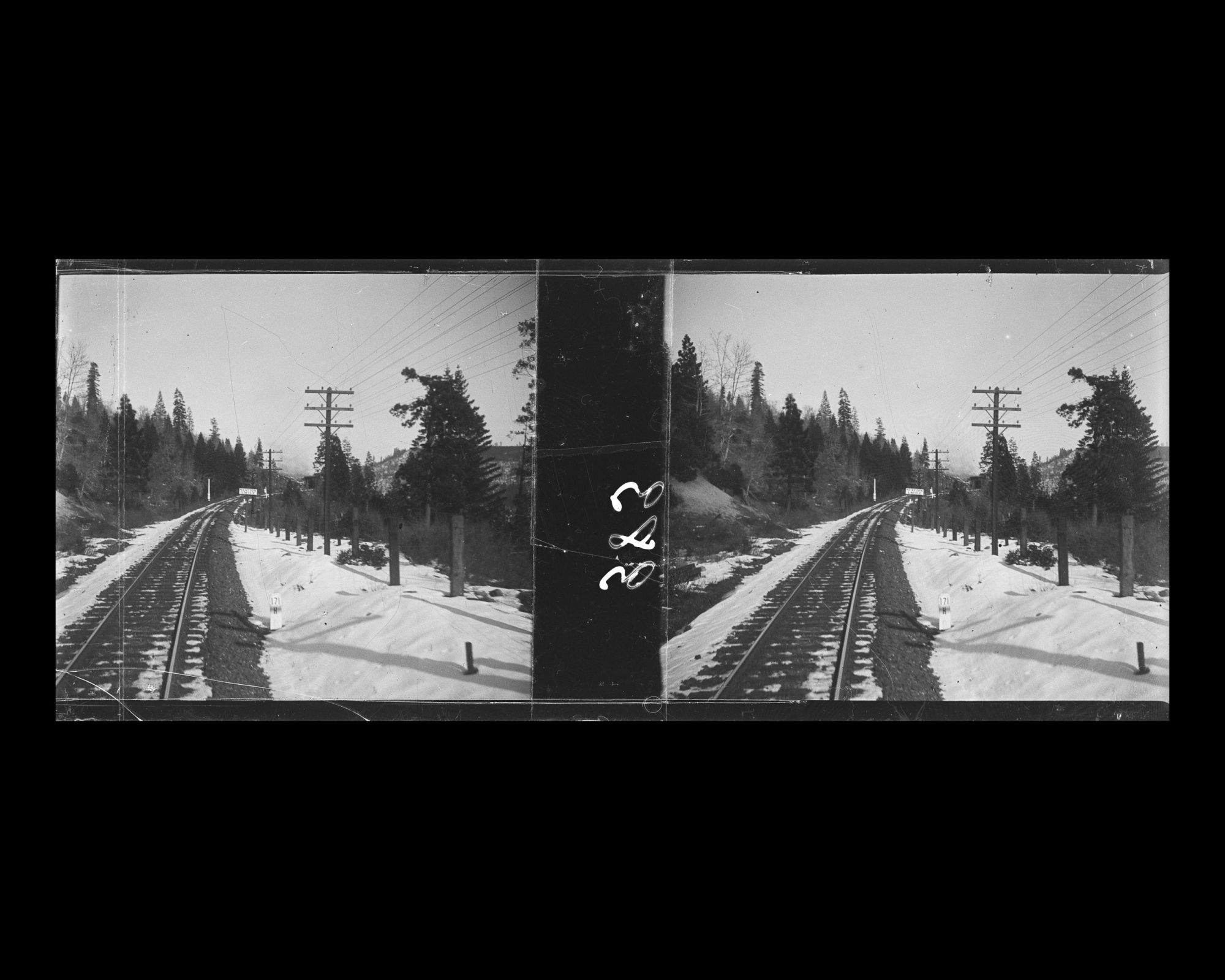 Image représentant La ligne dans la Sierra Nevada