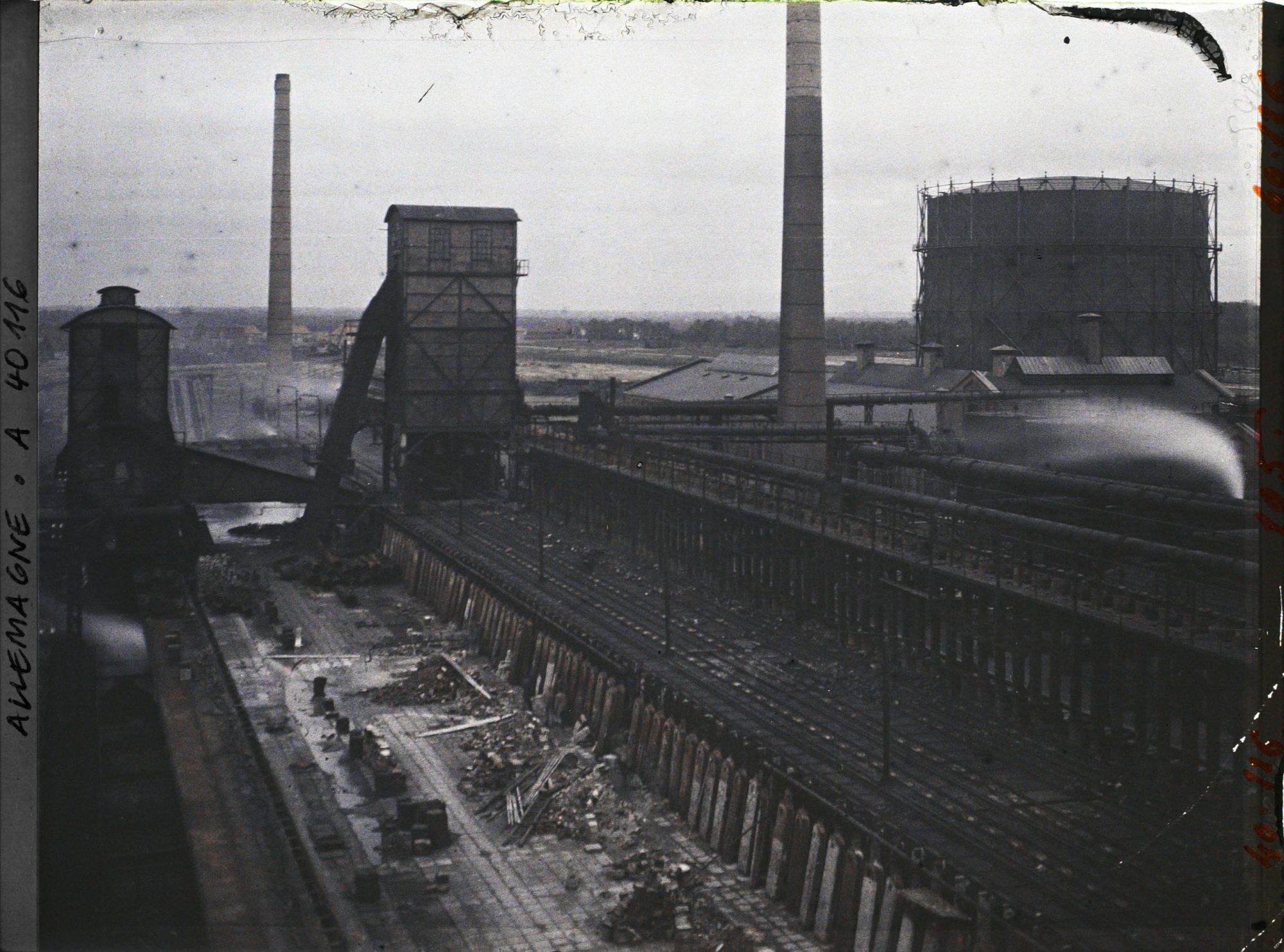 Image représentant Prusse, Ickern Vicktor, Ensemble des fours à Coke, batteries A B.