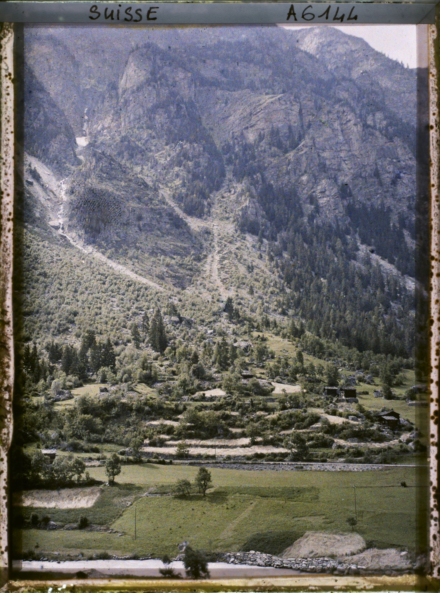 Image représentant Paysage alpestre entre St-Nicolas et Zermatt