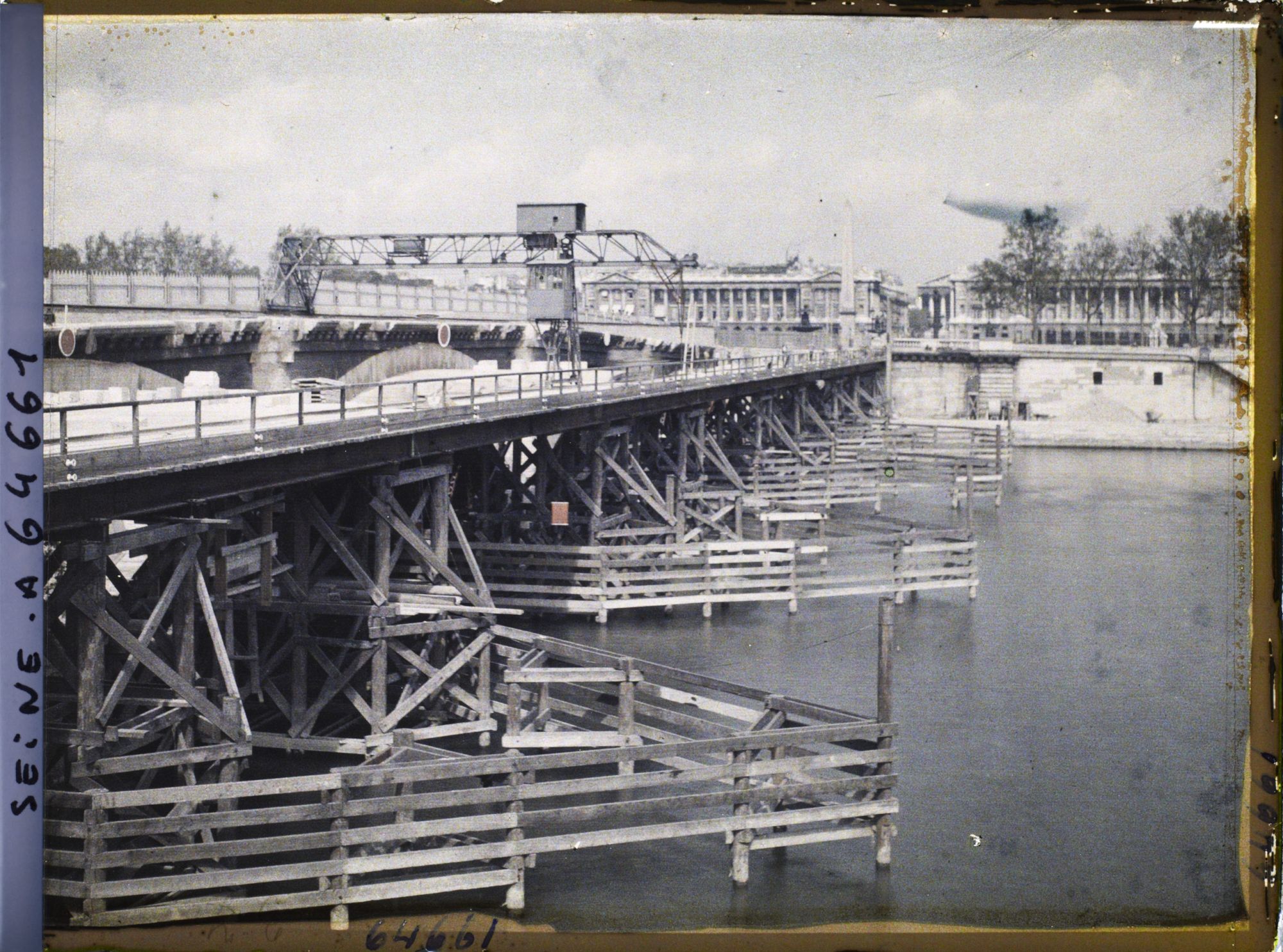 Image représentant Travaux d'élargissement du pont de la Concorde