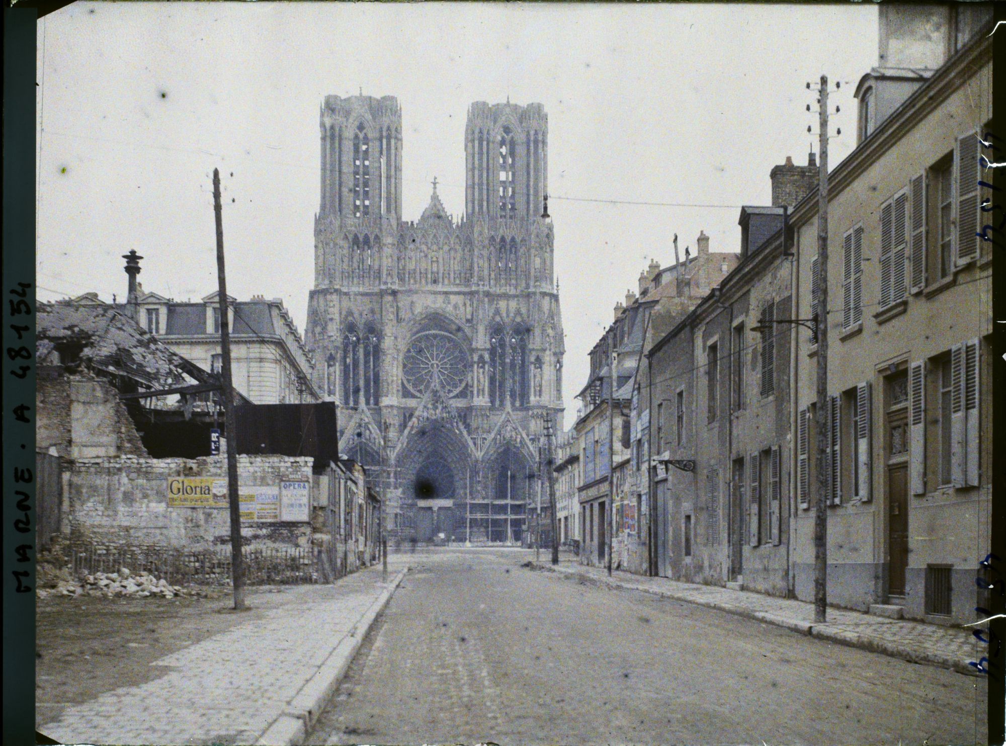 Image représentant France, Reims, Façade de la Cathédrale