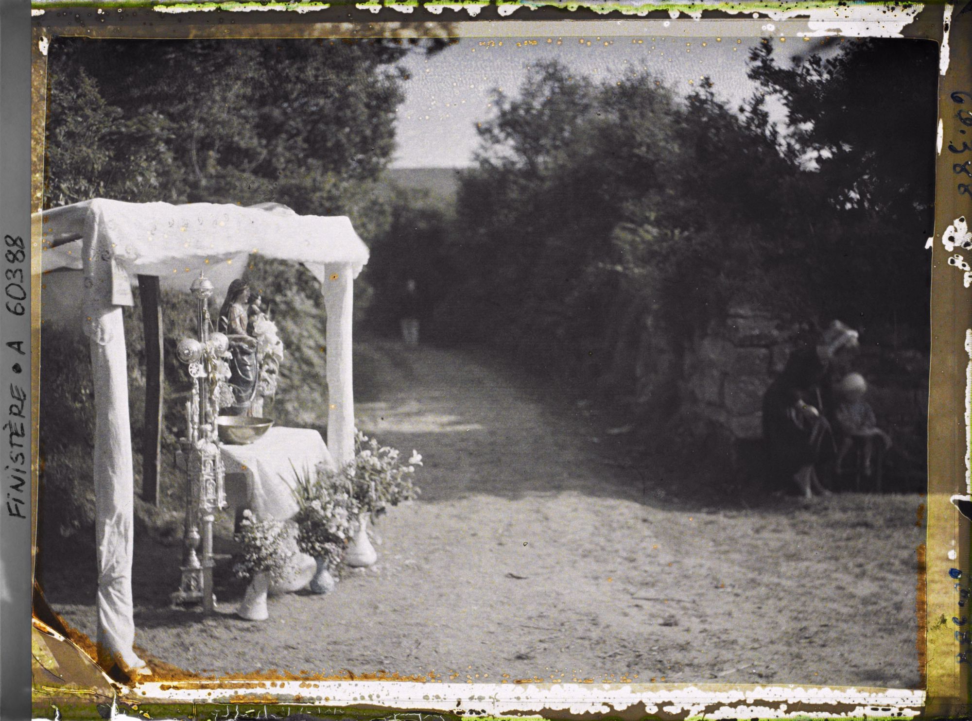 Image représentant Le reposoir de Notre-Dame de Kergoat sur le parcours de la Grande Troménie