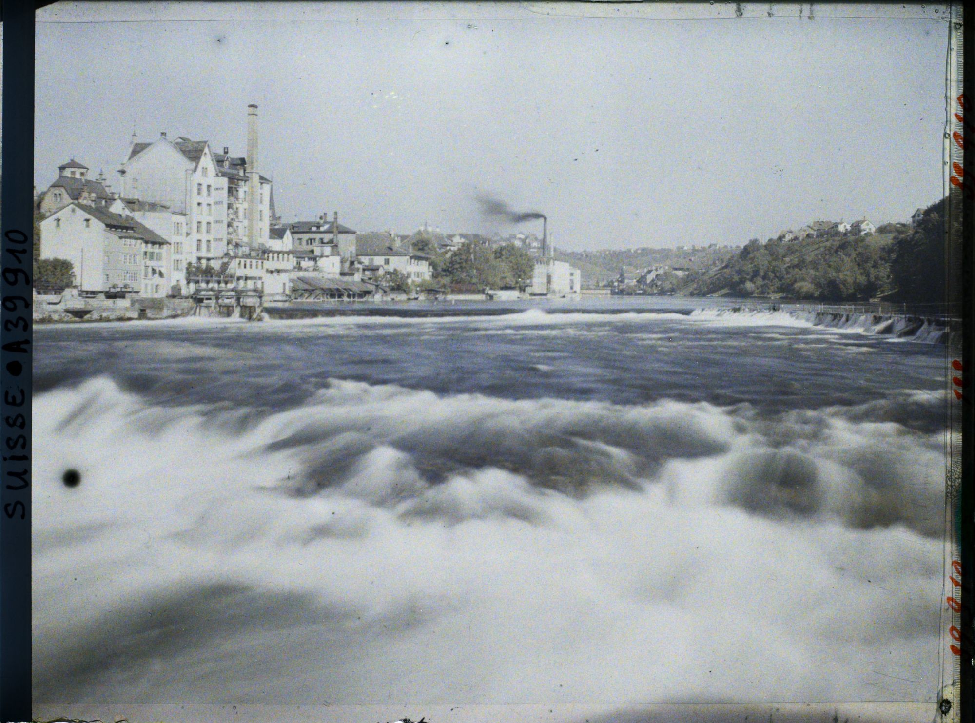Image représentant Les rapides du Rhin en aval de Schaffhouse