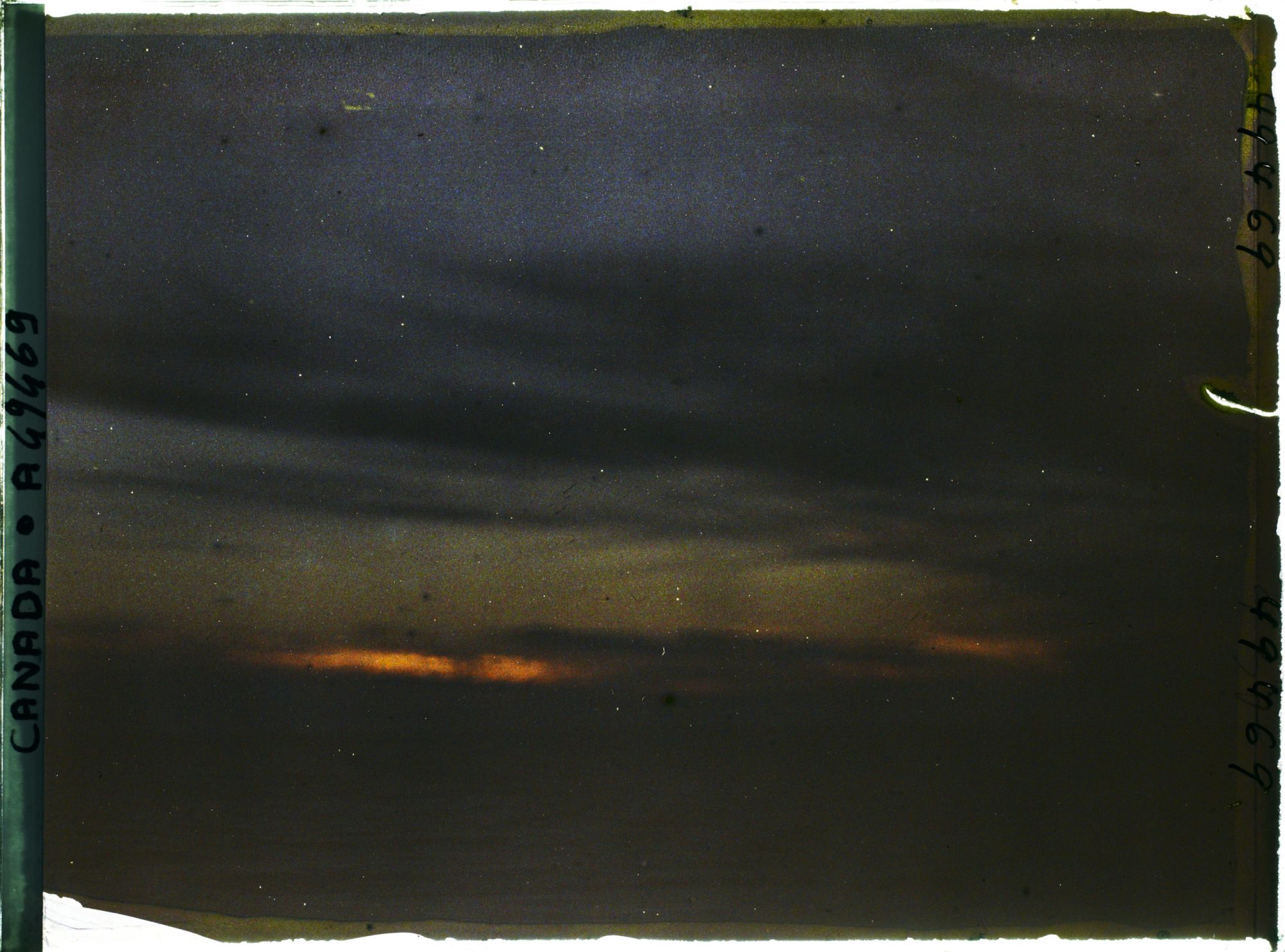 Image représentant Coucher de soleil sur les côtes de Terre-Neuve