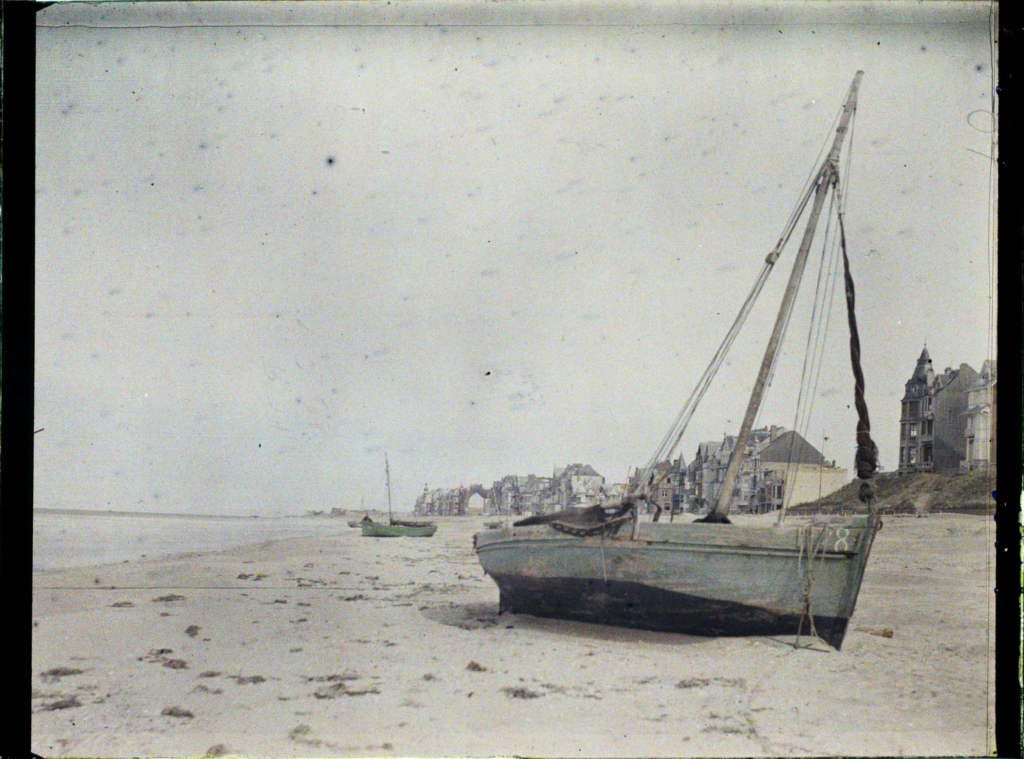 Image représentant Belgique, La Panne, Vue Générale de la digue et de la plage