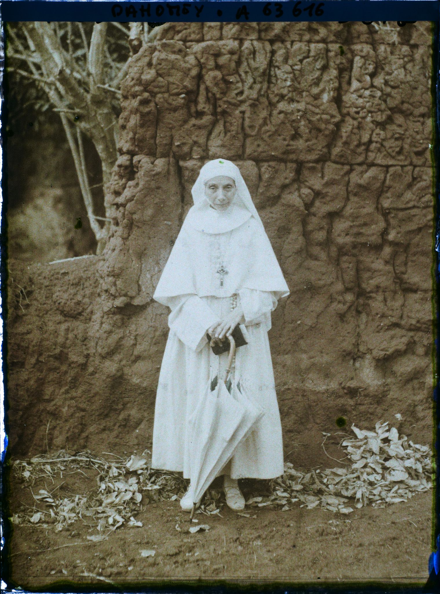 Image représentant Portrait de la mère Mélanie, supérieure de la mission catholique