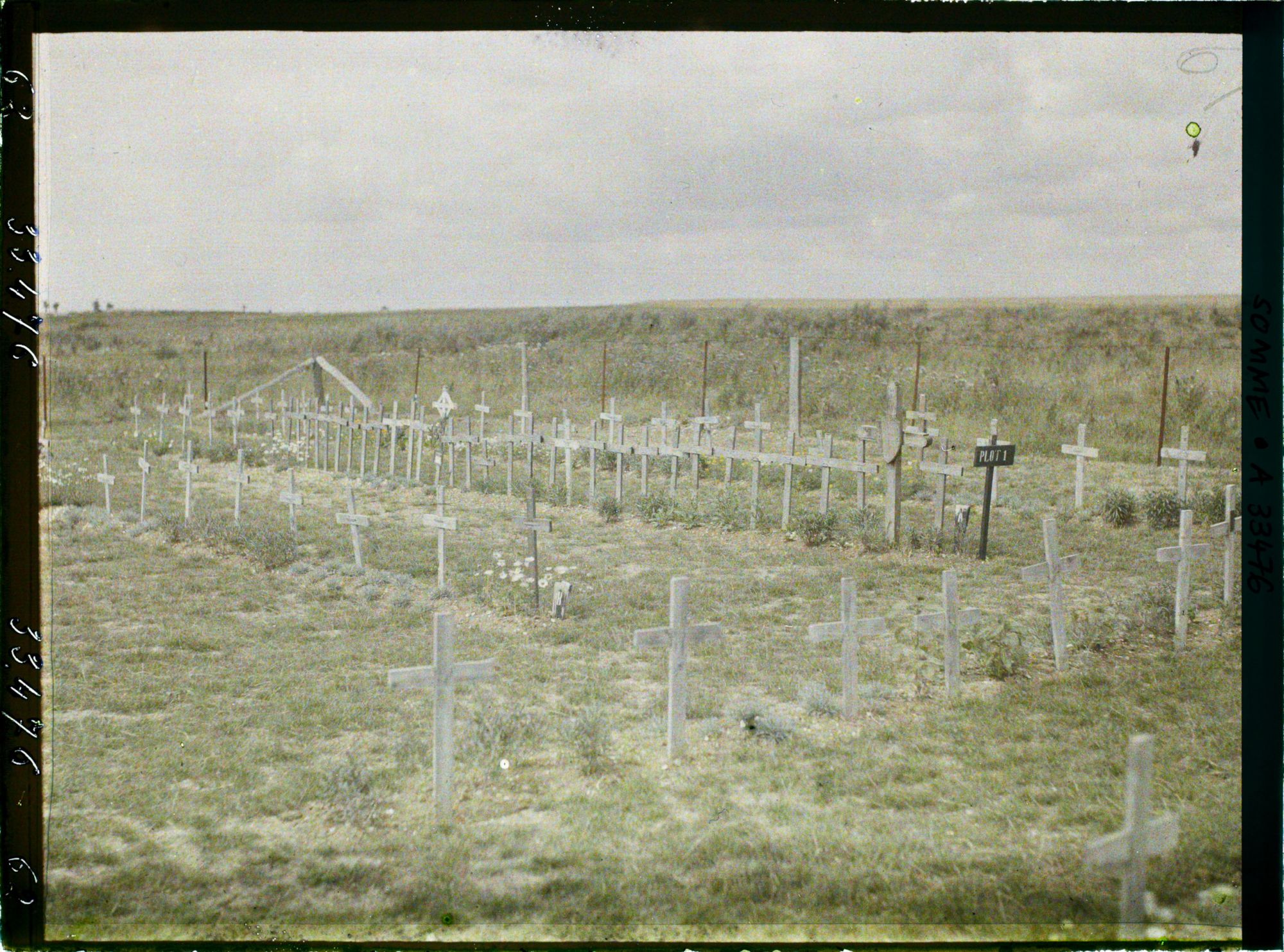 Image représentant France, Bray s/ Somme, Cimetière Anglais près de Bray s/ Somme