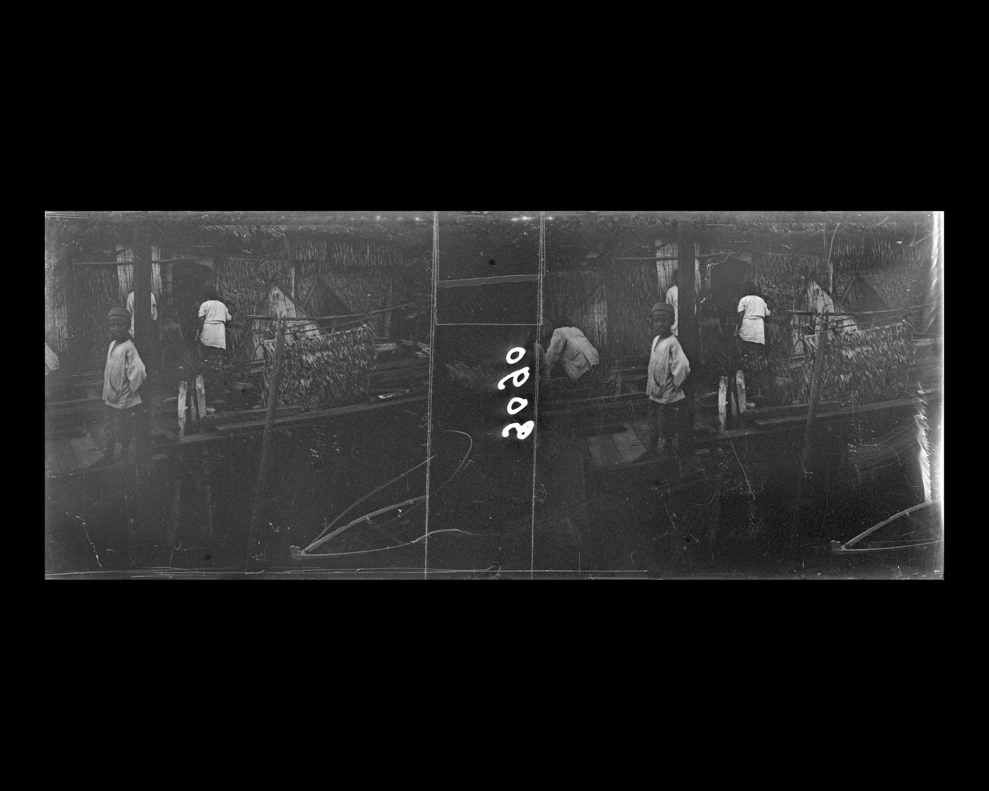 Image représentant Habitants du village sur pilotis