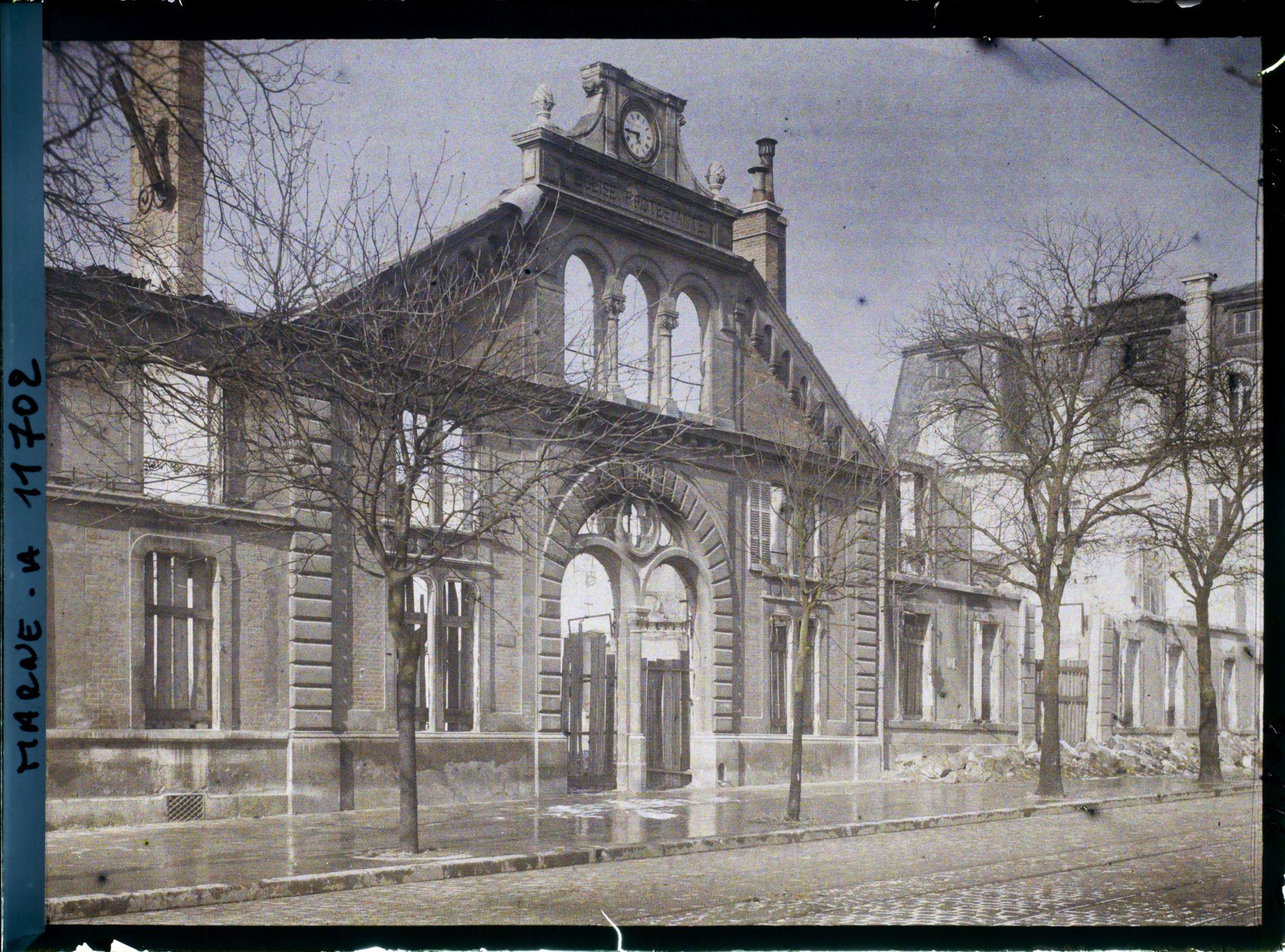 Image représentant France, Reims, Temple protestant Boulevard Lundy