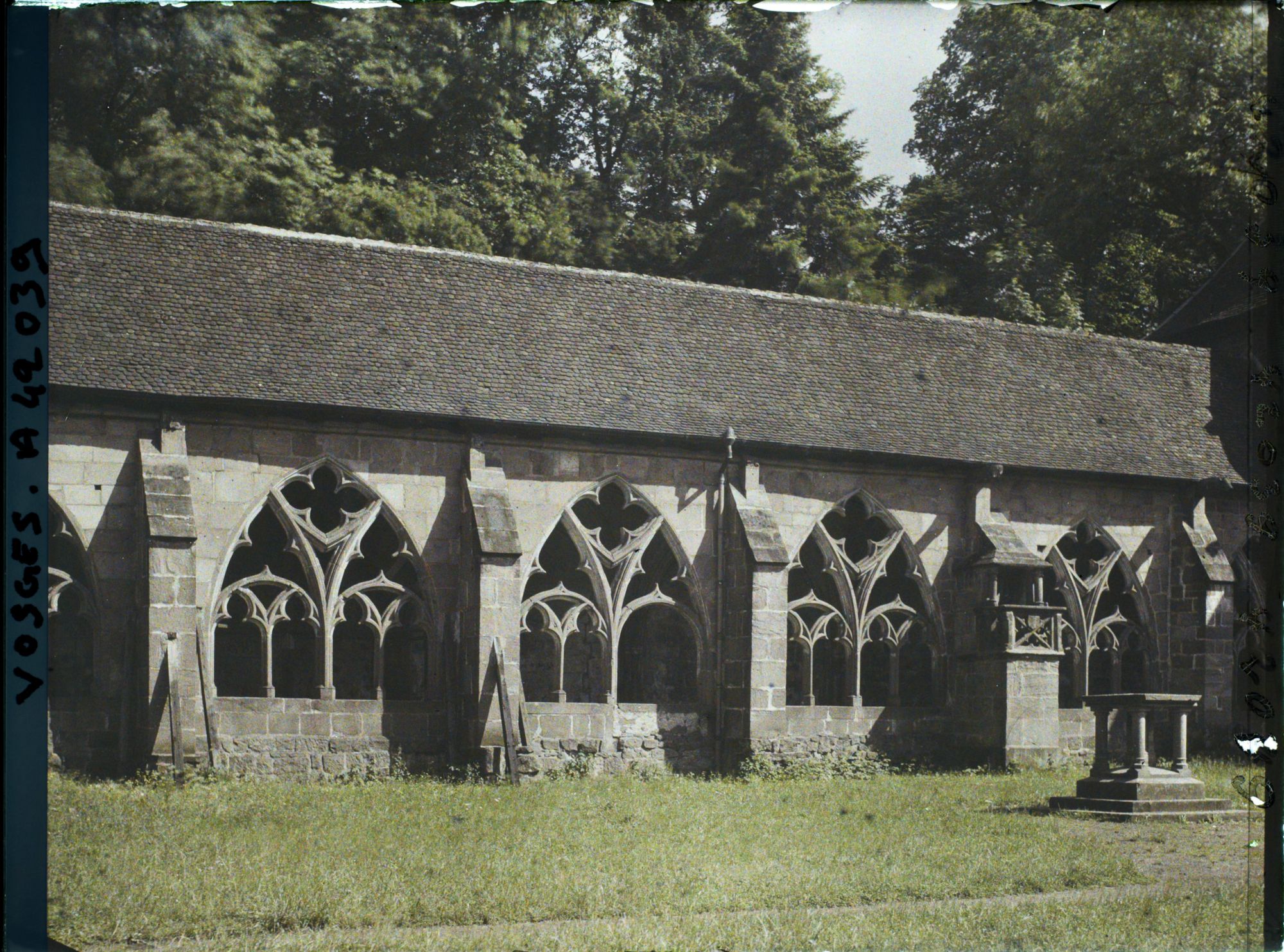 Image représentant France, St Dié, Cloître de la Cathédrale
