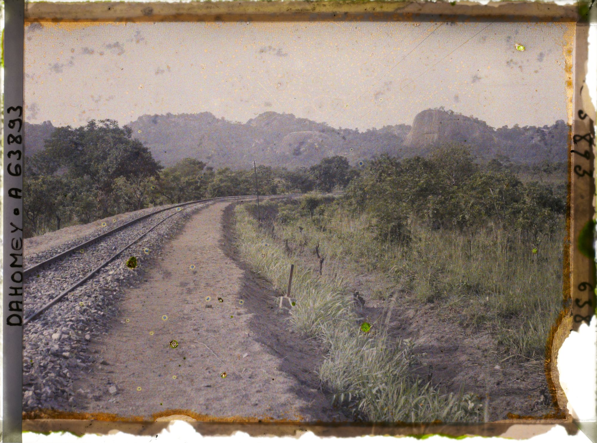 Image représentant Paysage le long de la ligne de chemin de fer de Savé