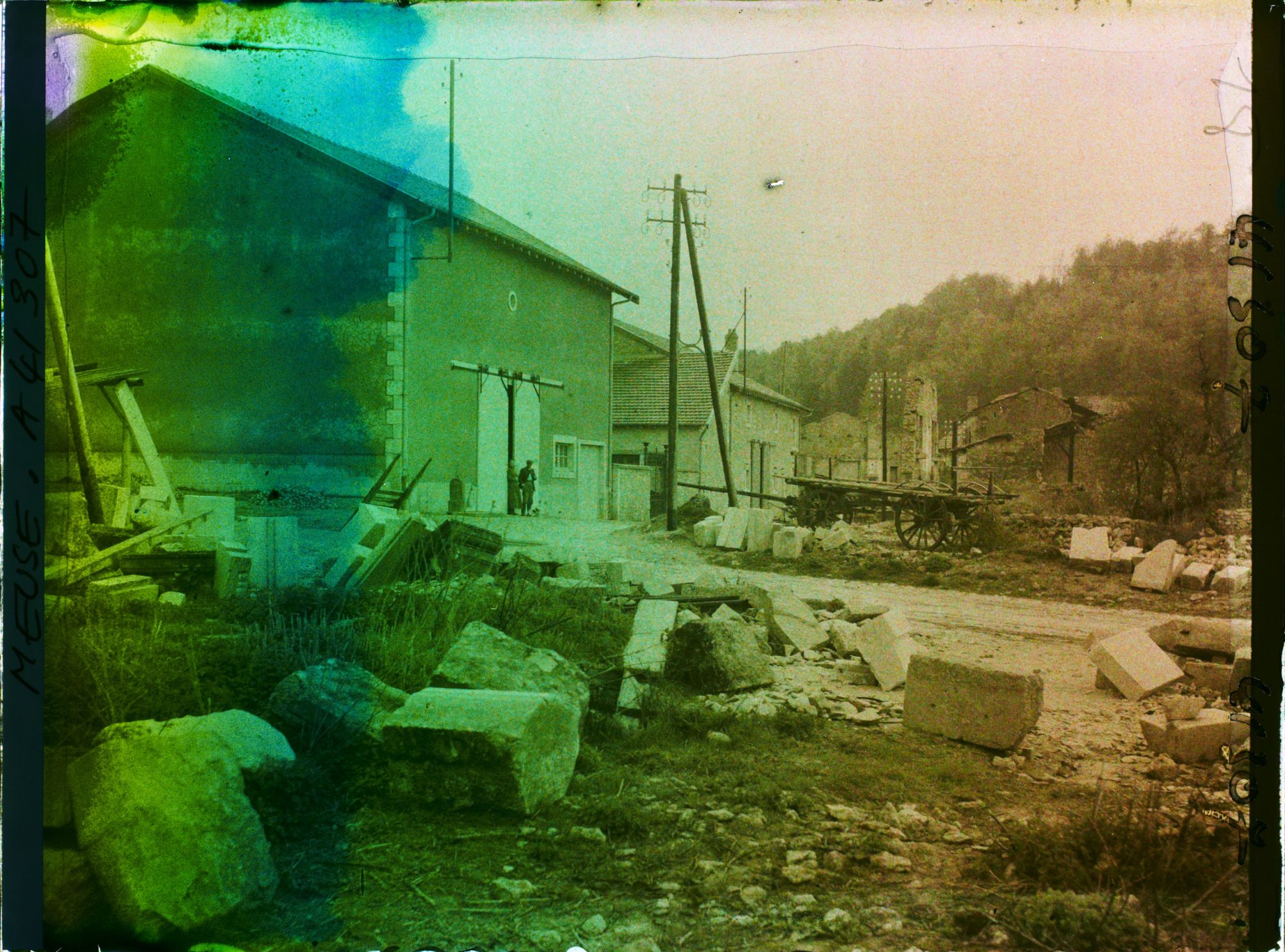 Image représentant France, Apremont (Woëvre), Reconstructions