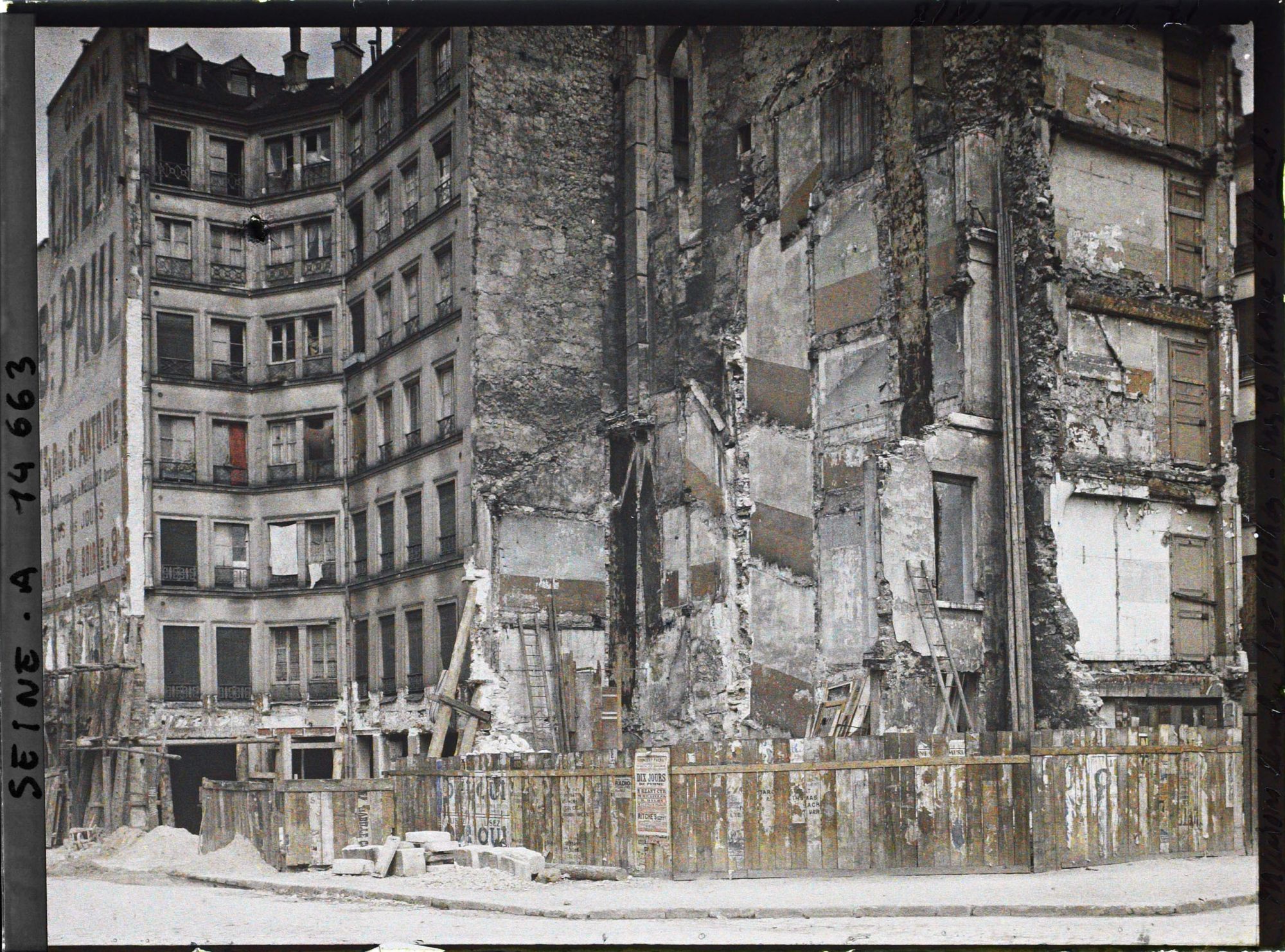 Image représentant Maisons démolies dans le quartier Saint-Paul