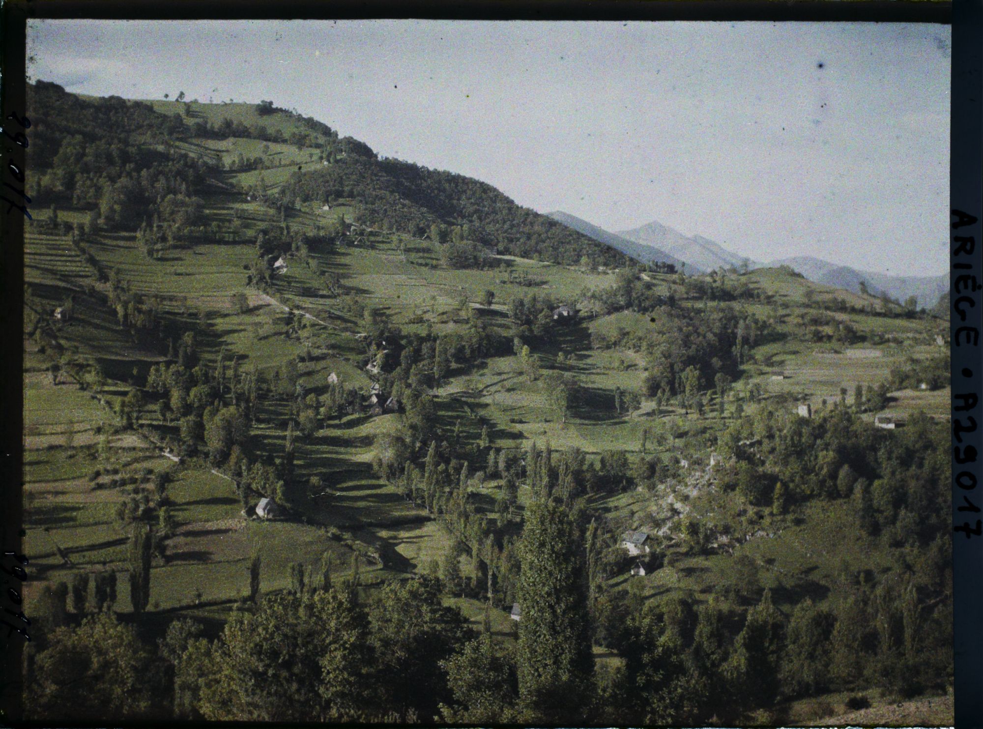 Image représentant Un coin de la vallée de Bethmale, vue vers la vallée du Lez