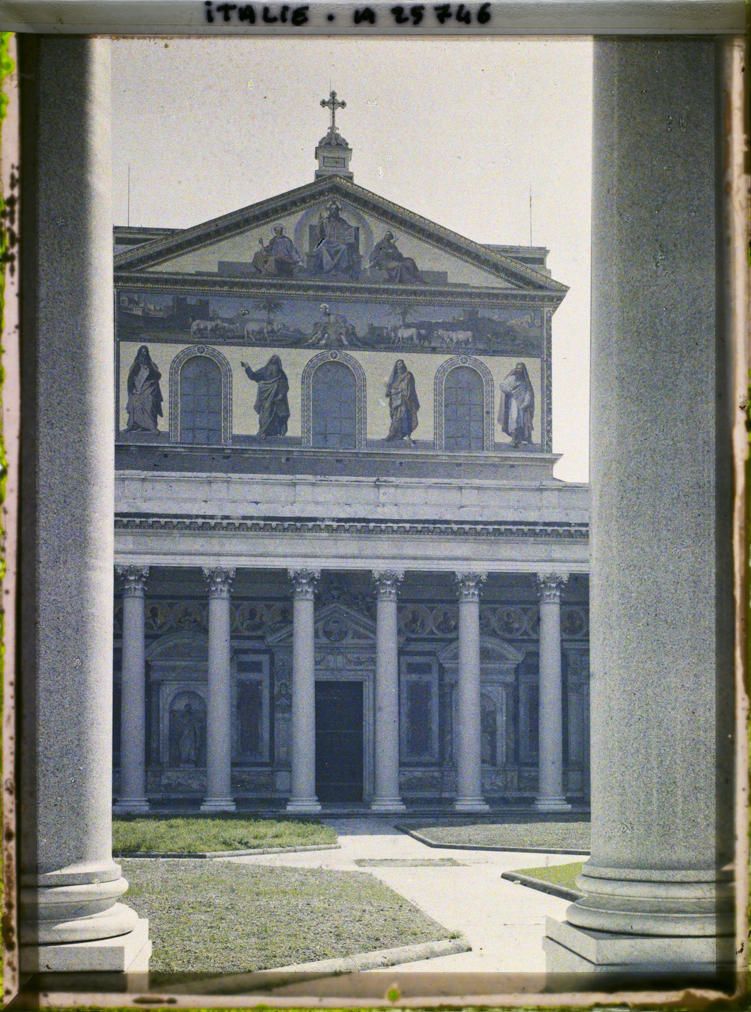 Image représentant Façade de la basilique Saint-Paul-hors-les Murs