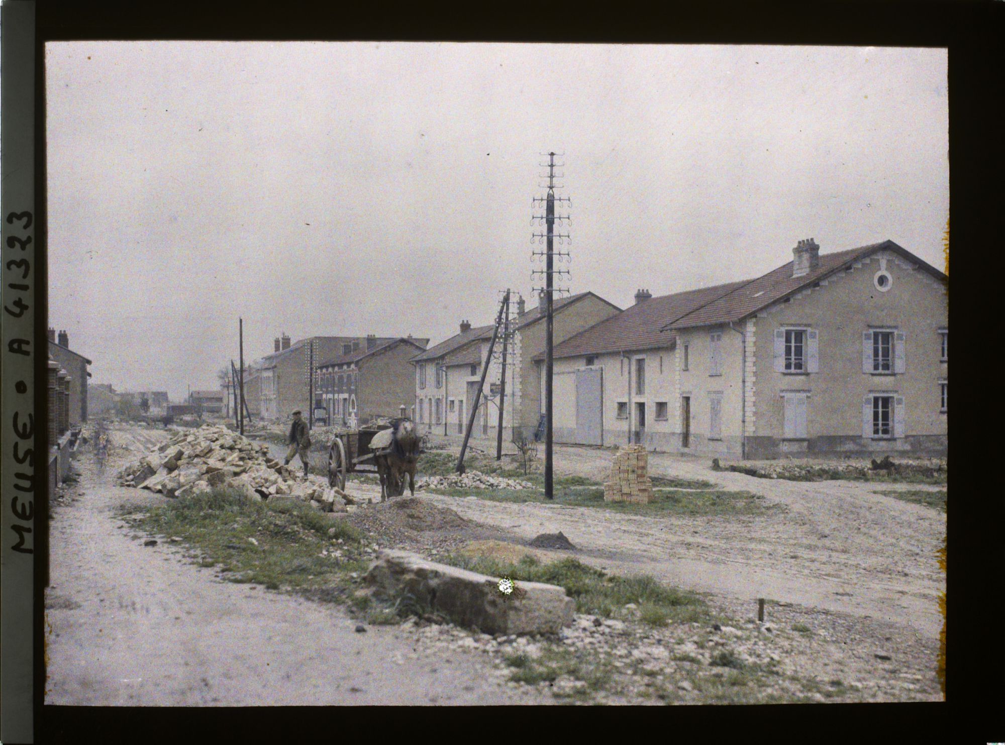 Image représentant France, Fresnes en Woëvre, Rue de Metz