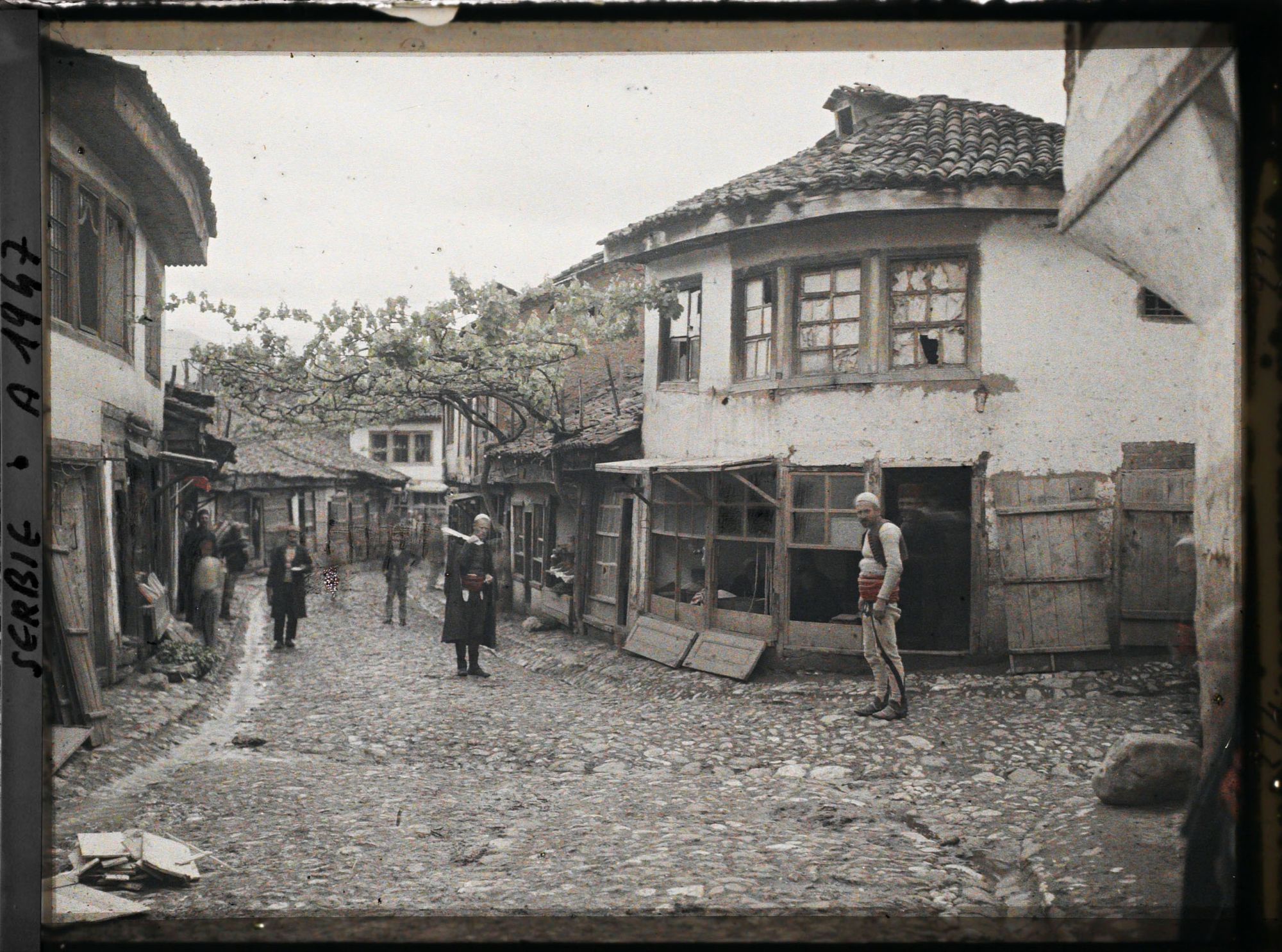 Image représentant Echoppes et maisons du quartier serbe