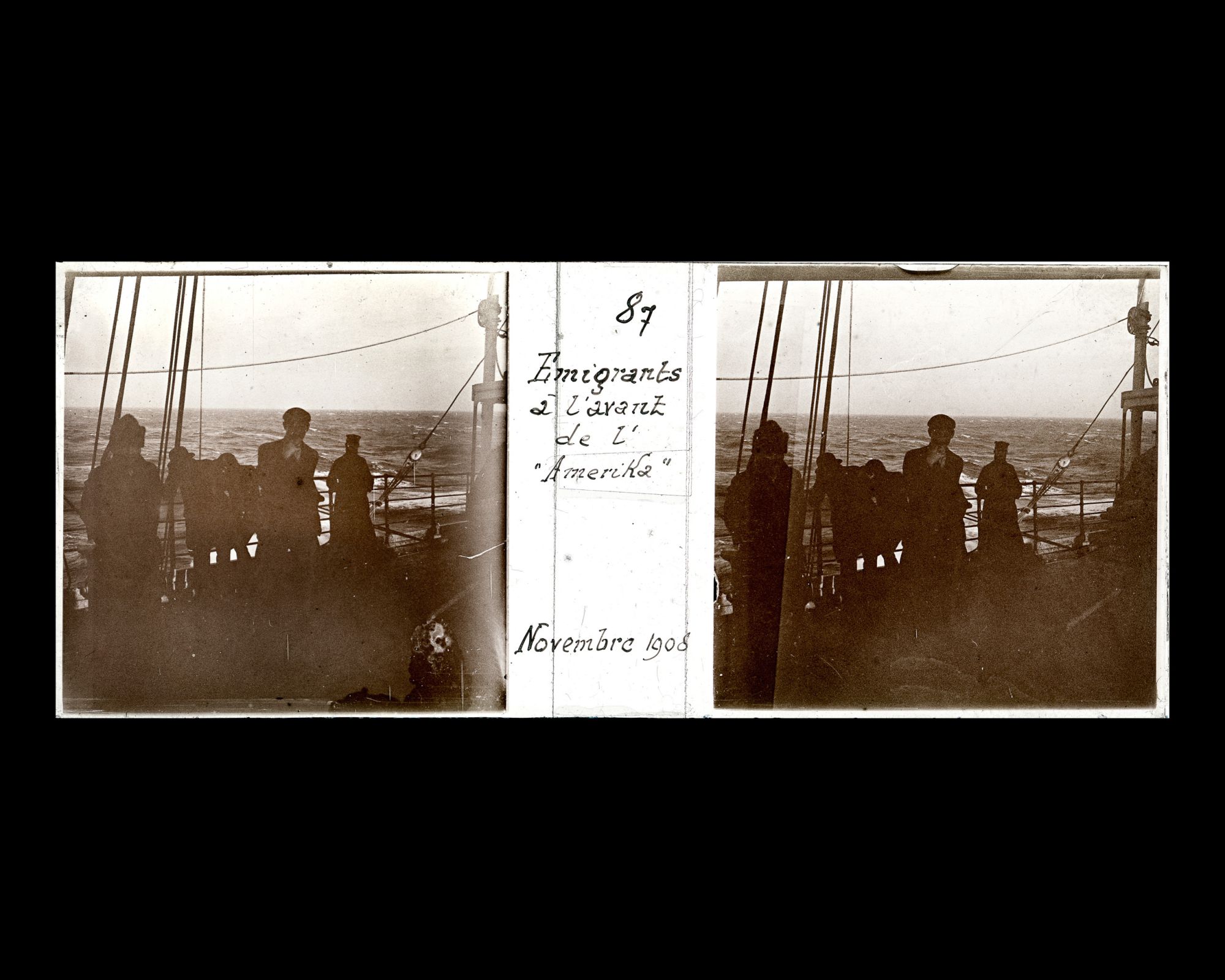 Image représentant Emigrants sur l'entrepont