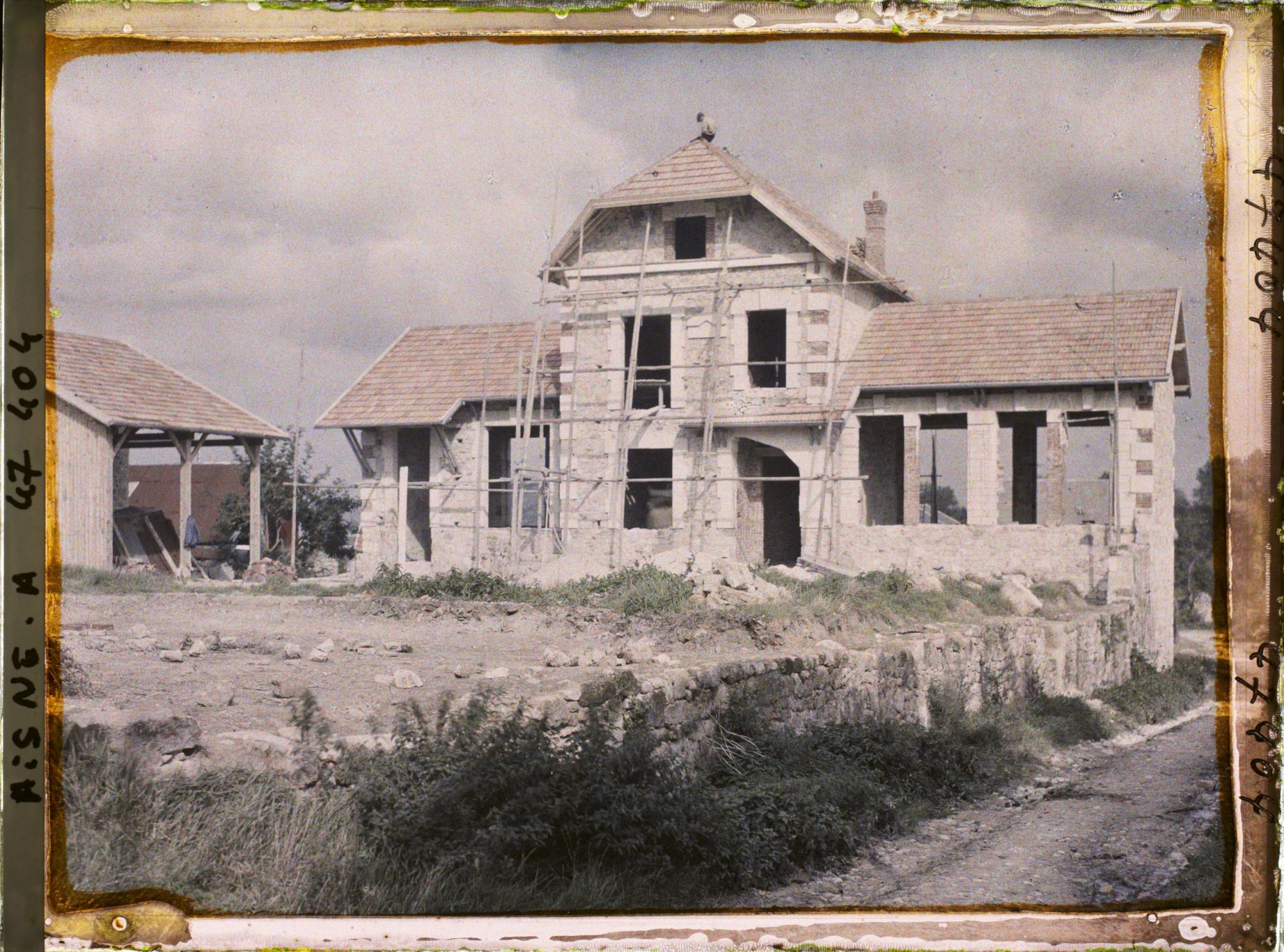 Image représentant France, St Mard, Mairie et Ecoles en Construction