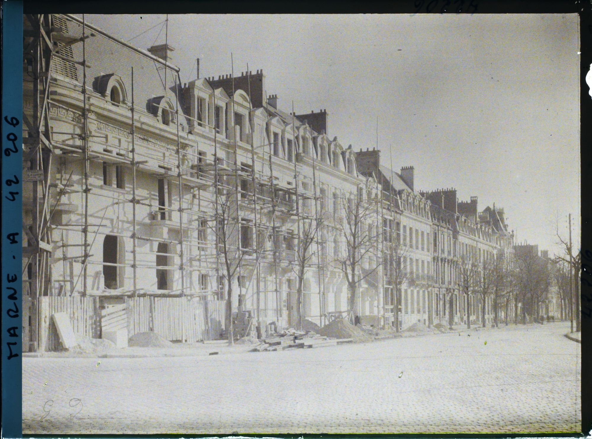 Image représentant France, Reims, Le Boulevard de la République