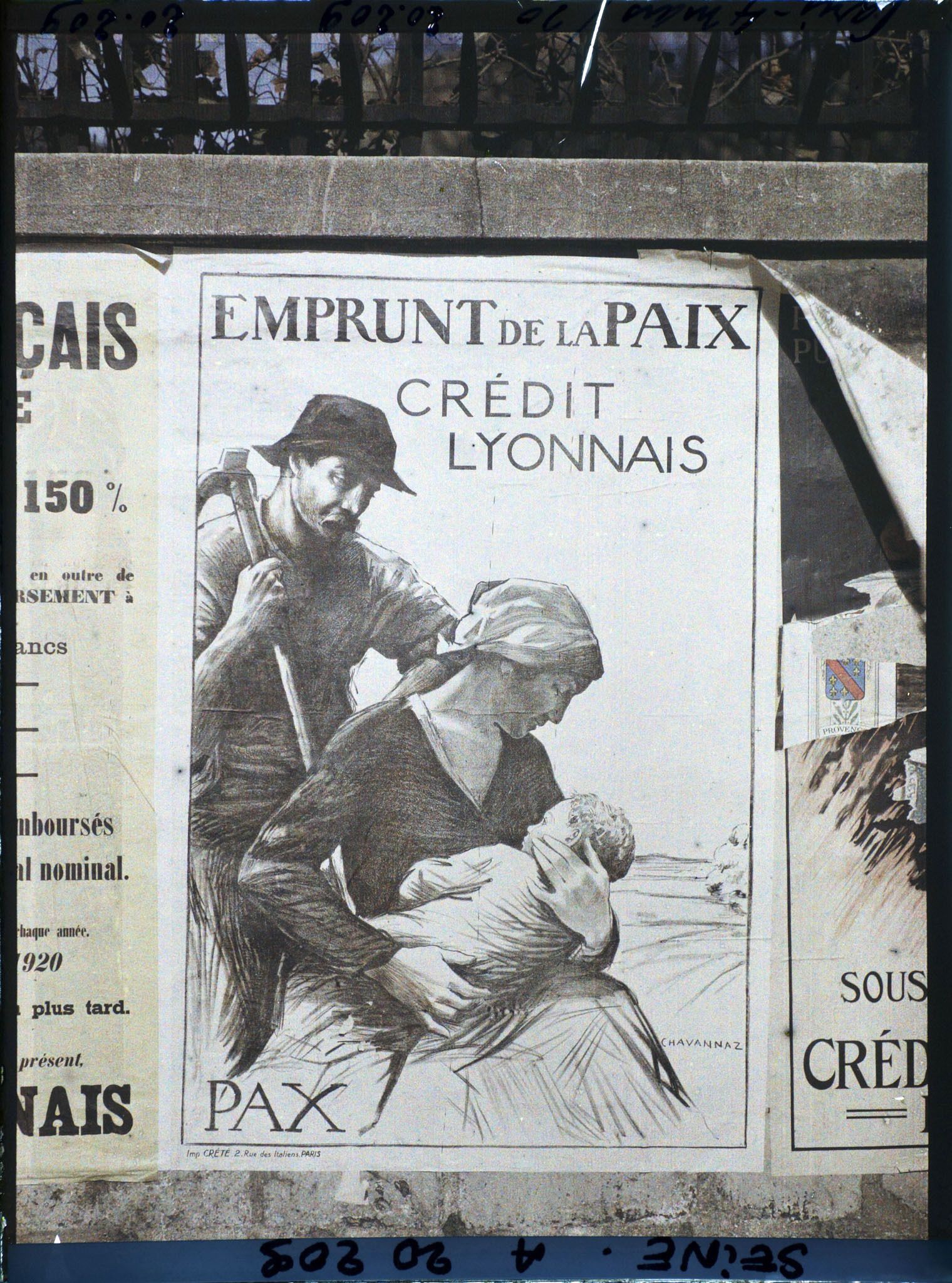 Image représentant Affiche de l'emprunt national de 1920, Crédit Lyonnais