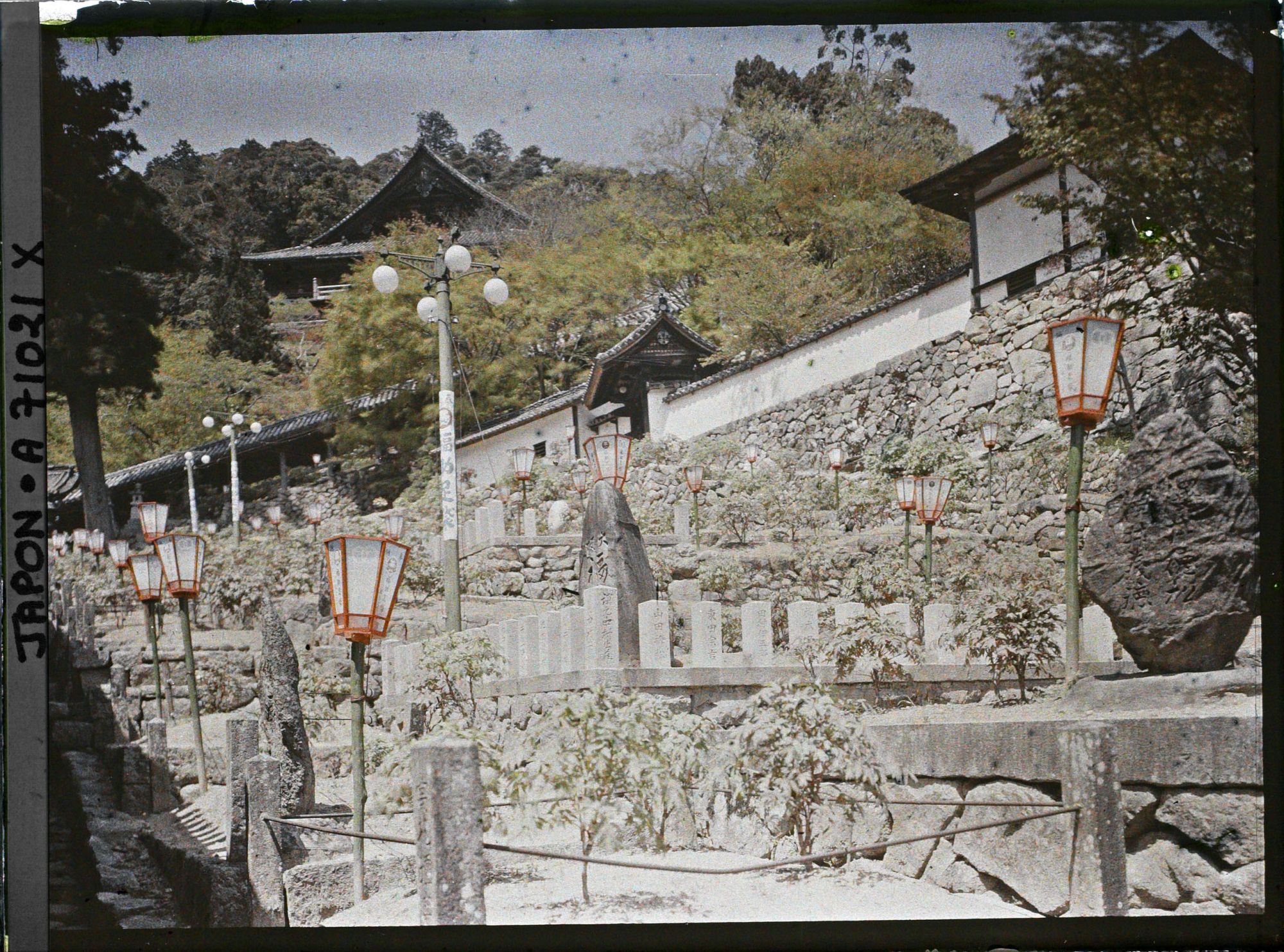 Image représentant Village de Hase : escalier menant au temple Hase-dera