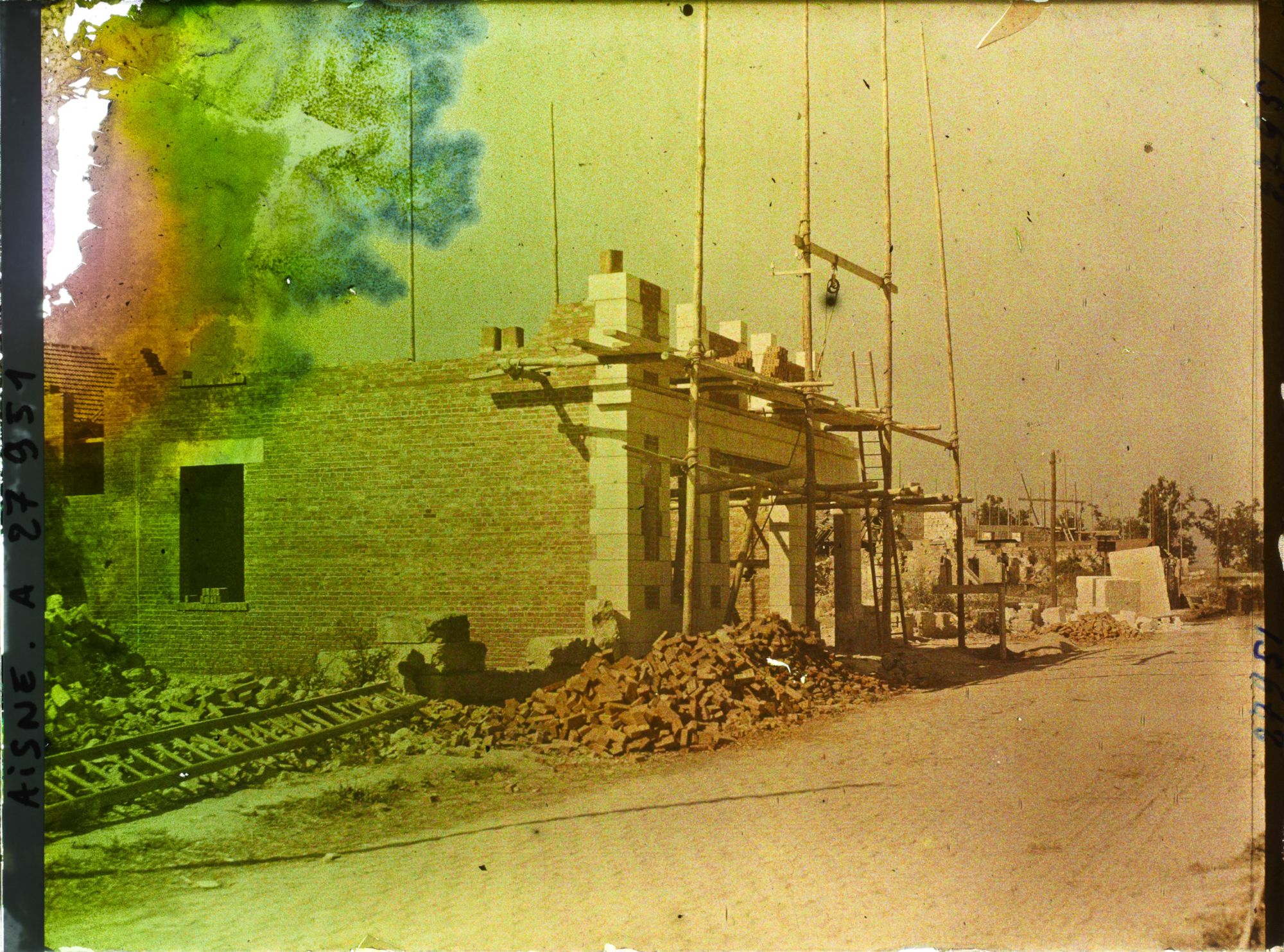 Image représentant France, Crouy, Maison en Construction