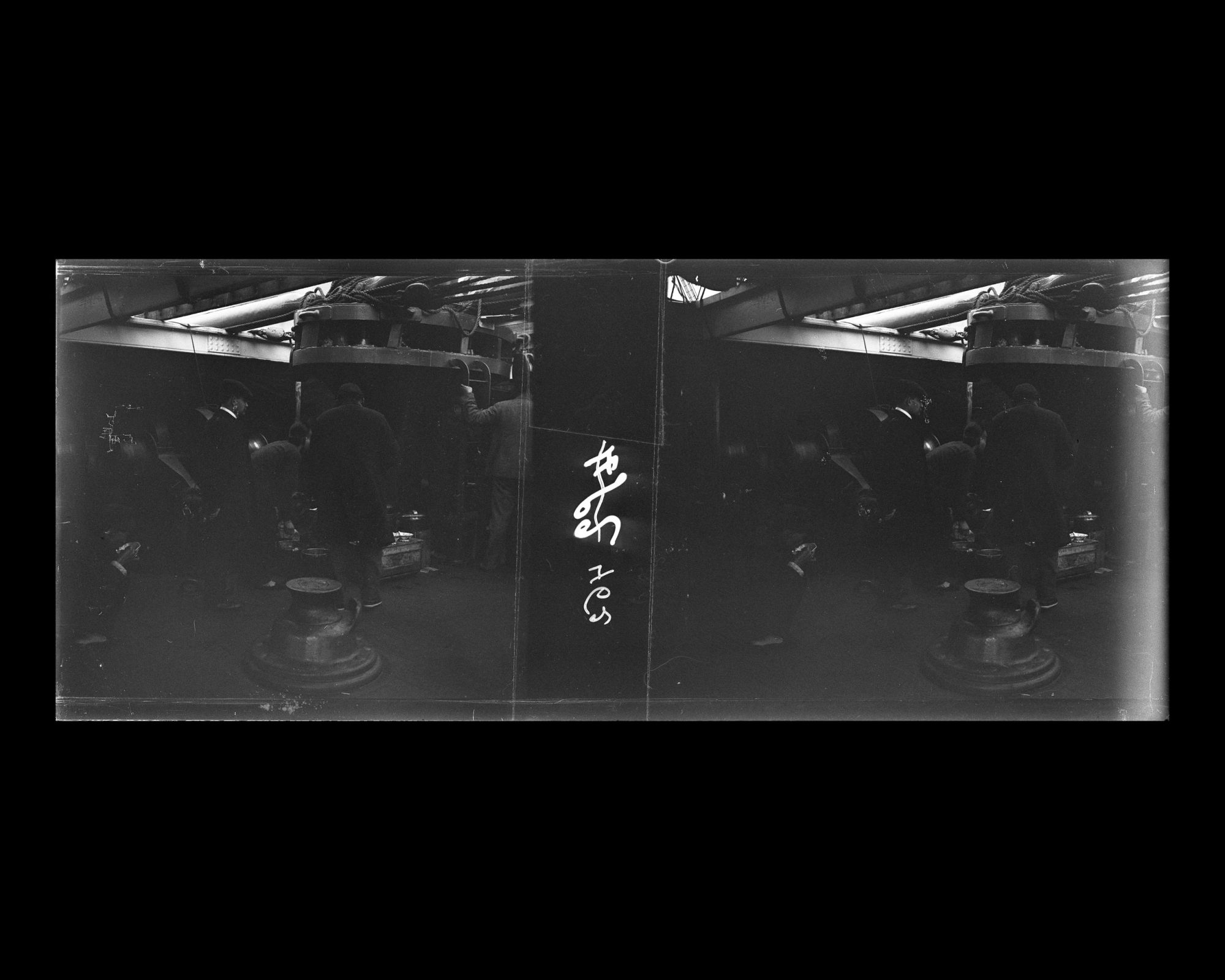 Image représentant Scènes dans l'entrepont des 3emes classes