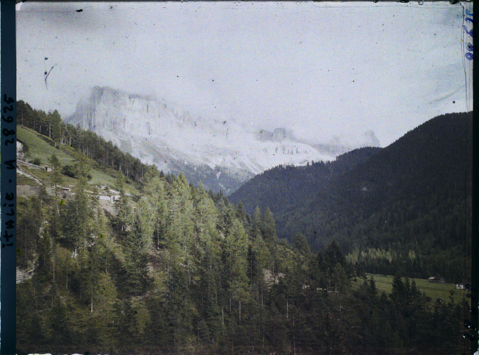 Image représentant Le massif du Catinaccio (Rosengarten) depuis Lavinia Bianca (Weiblahnbad)