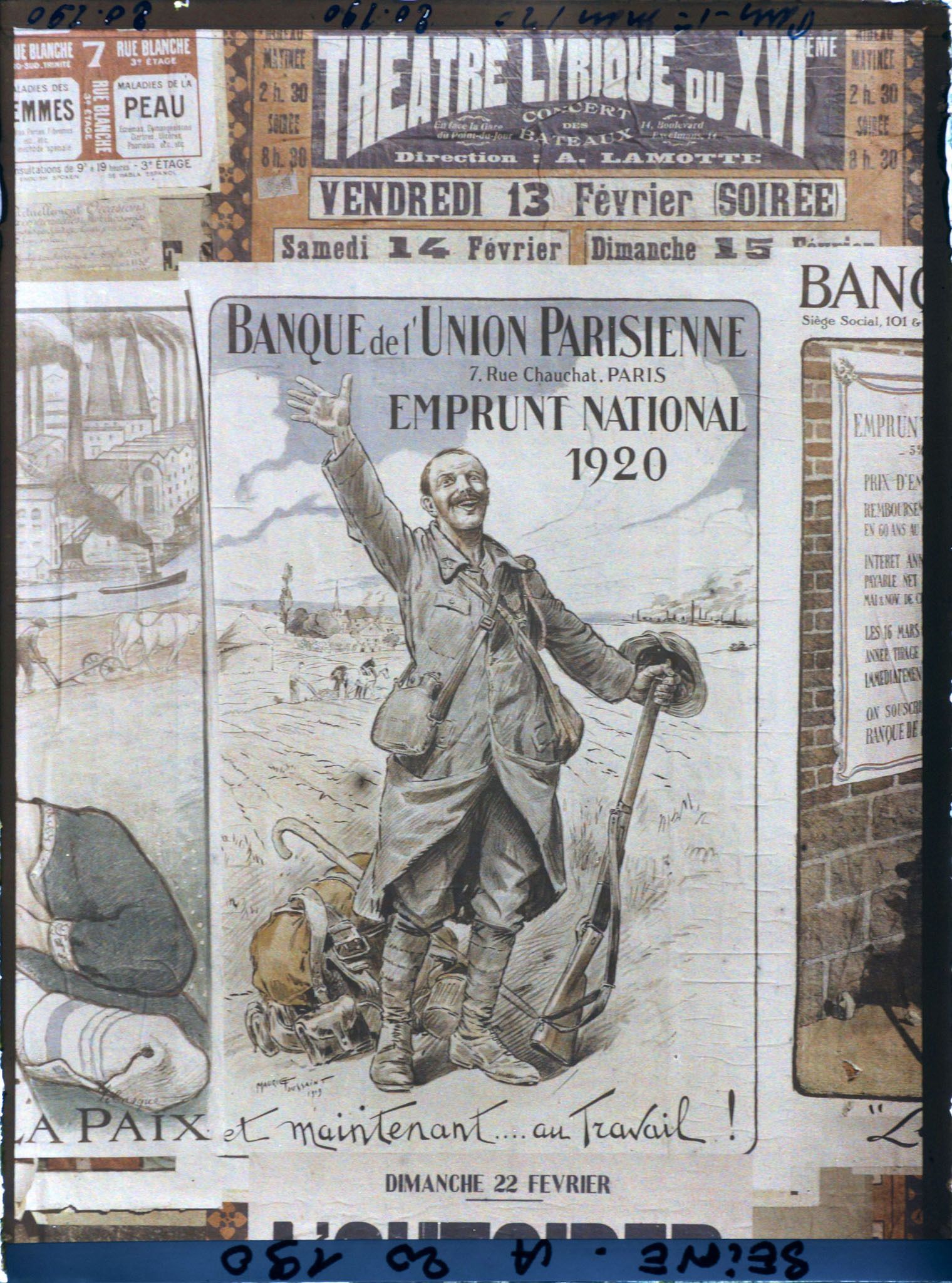 Image représentant Affiche de l'emprunt national de 1920, Banque de l'Union parisienne