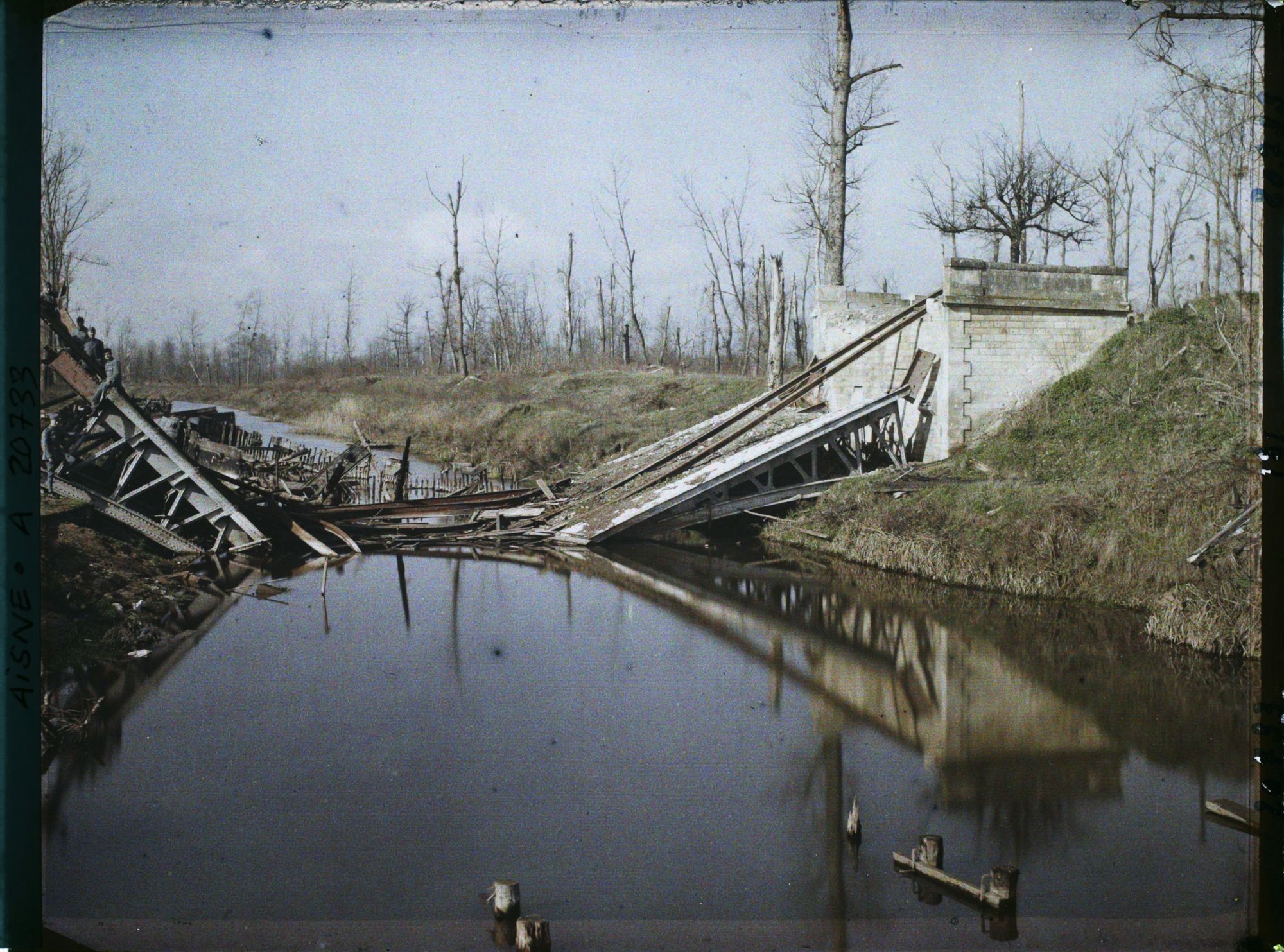 Image représentant France, Anizy-Simon, Pont du Canal