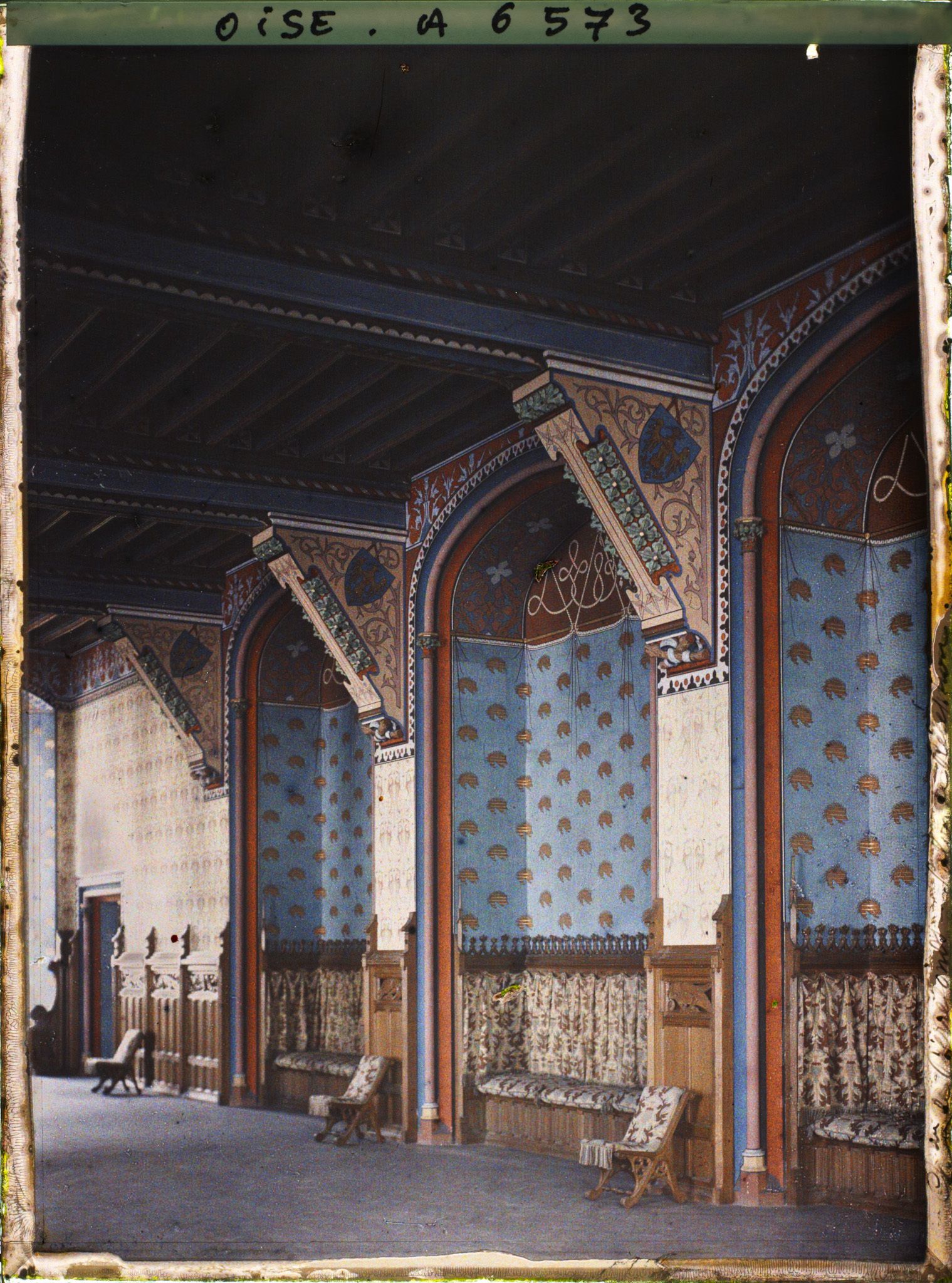 Image représentant France, Pierrefonds, Grand Salon au Château