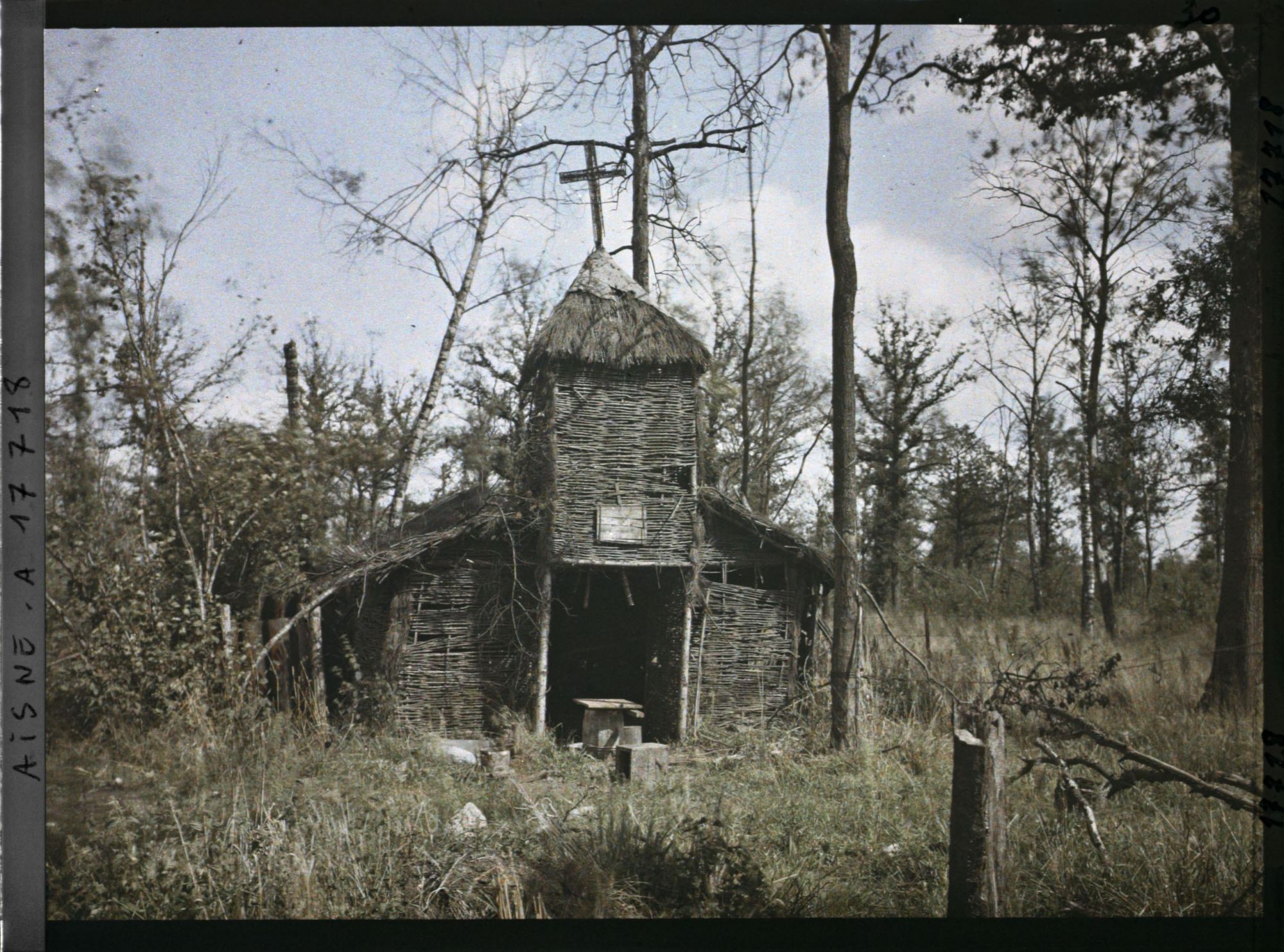 Image représentant Une chapelle construite par les poilus