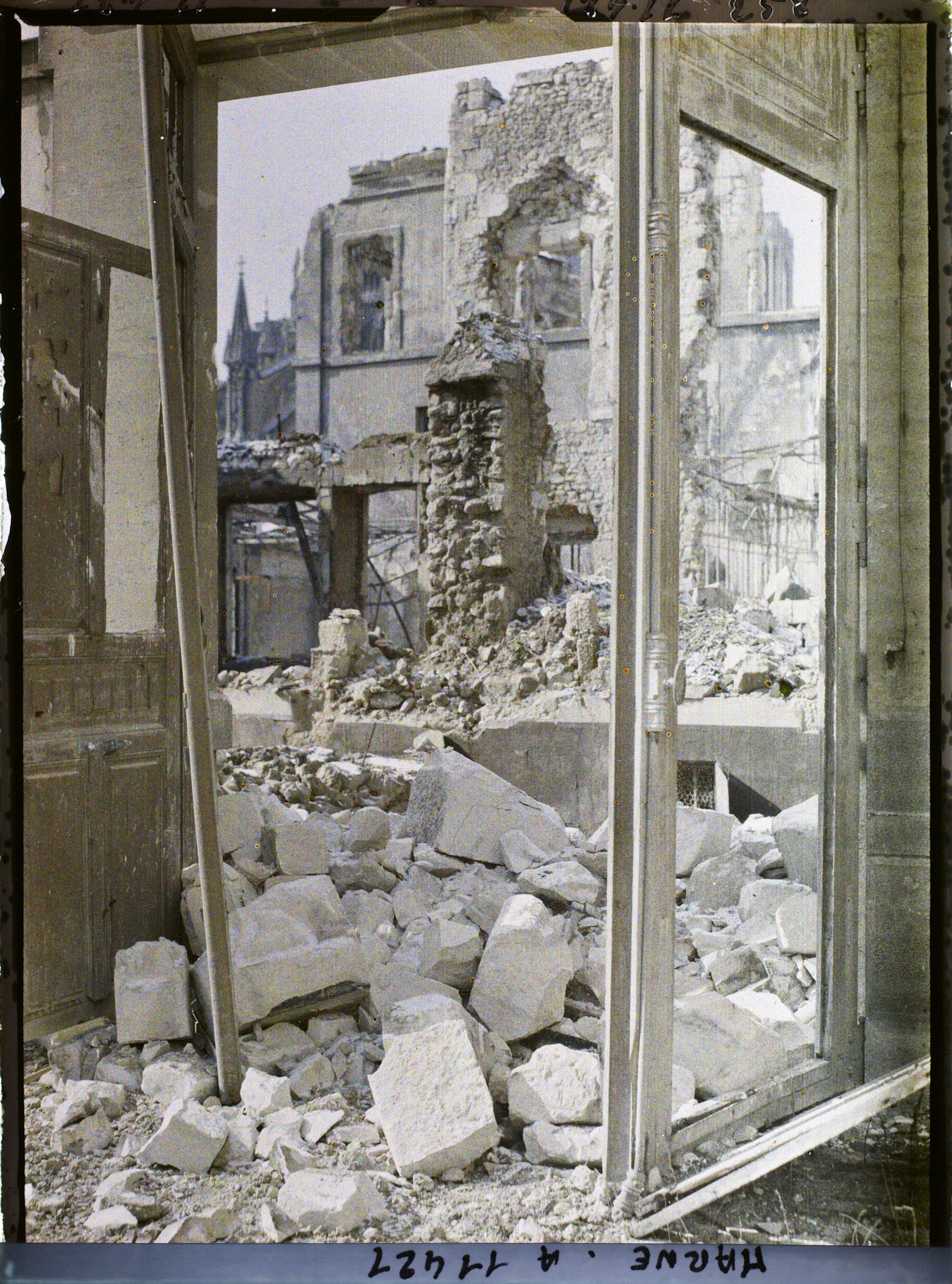 Image représentant Ruines du mont-de-piété, rue de la Grue