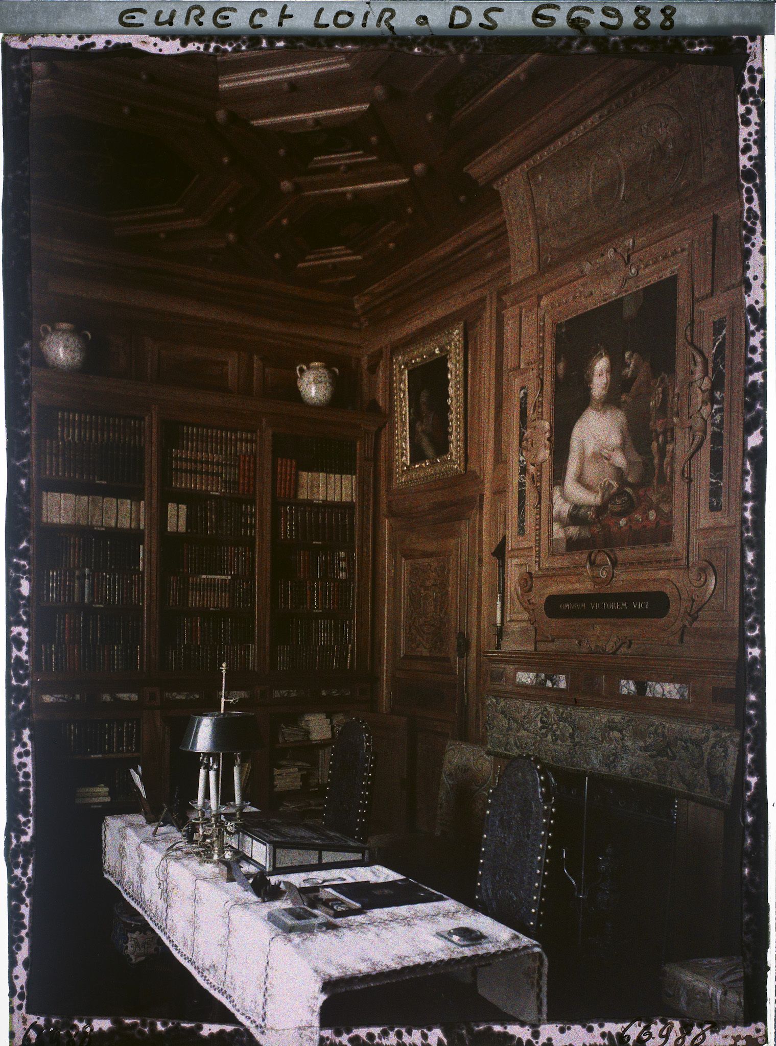 Image représentant La bibliothèque du château