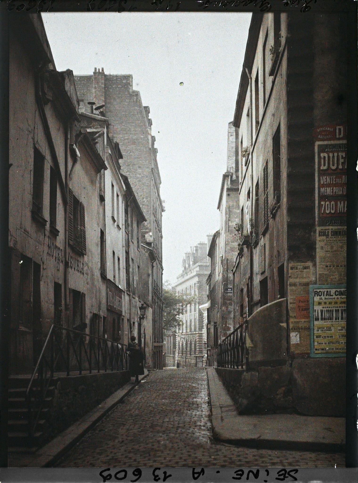 Image représentant La rue Gracieuse et la rue Saint-Médard, vues de la rue Lacépède
