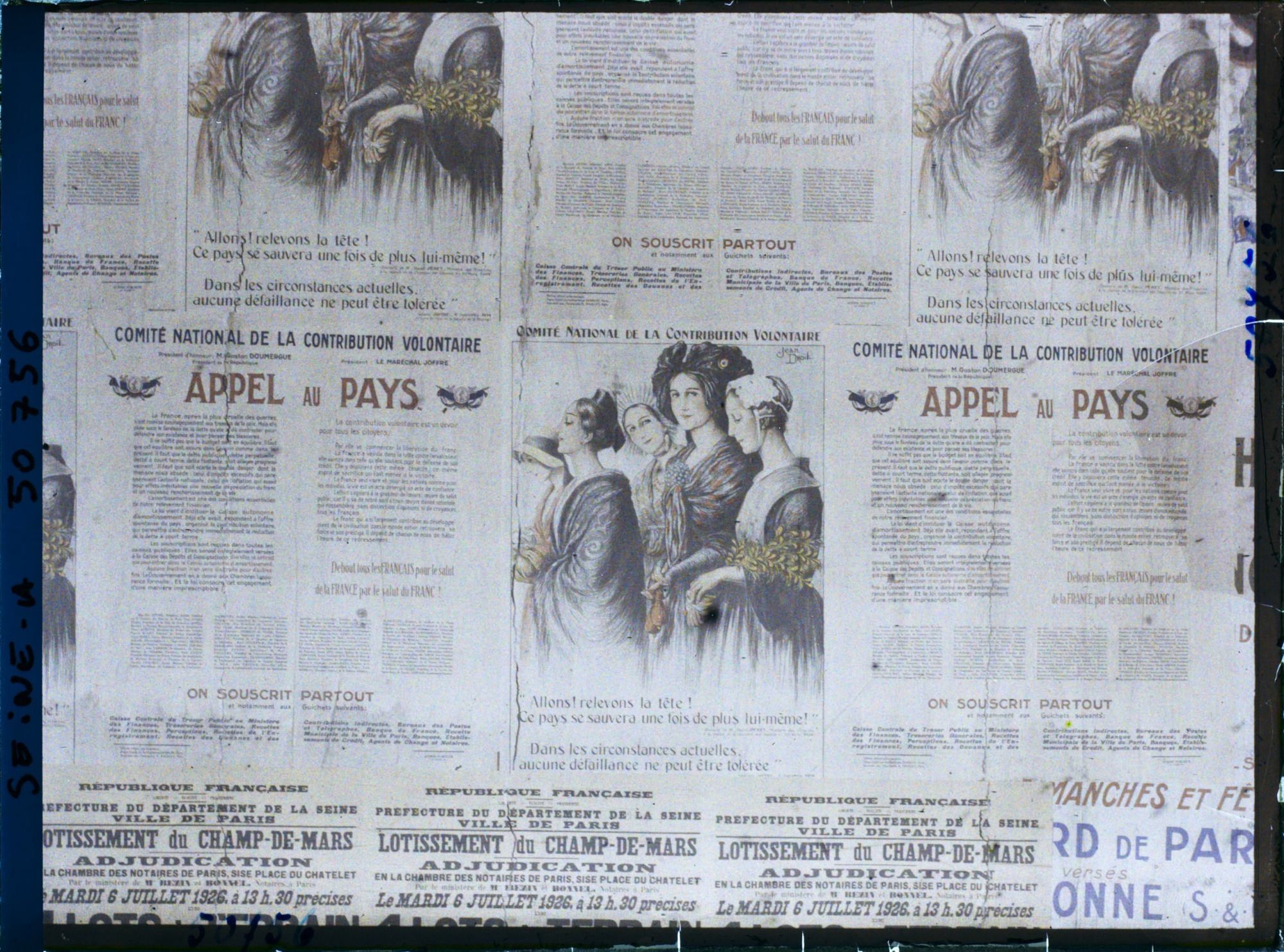 Image représentant Affiche d'appel à la Contribution Volontaire