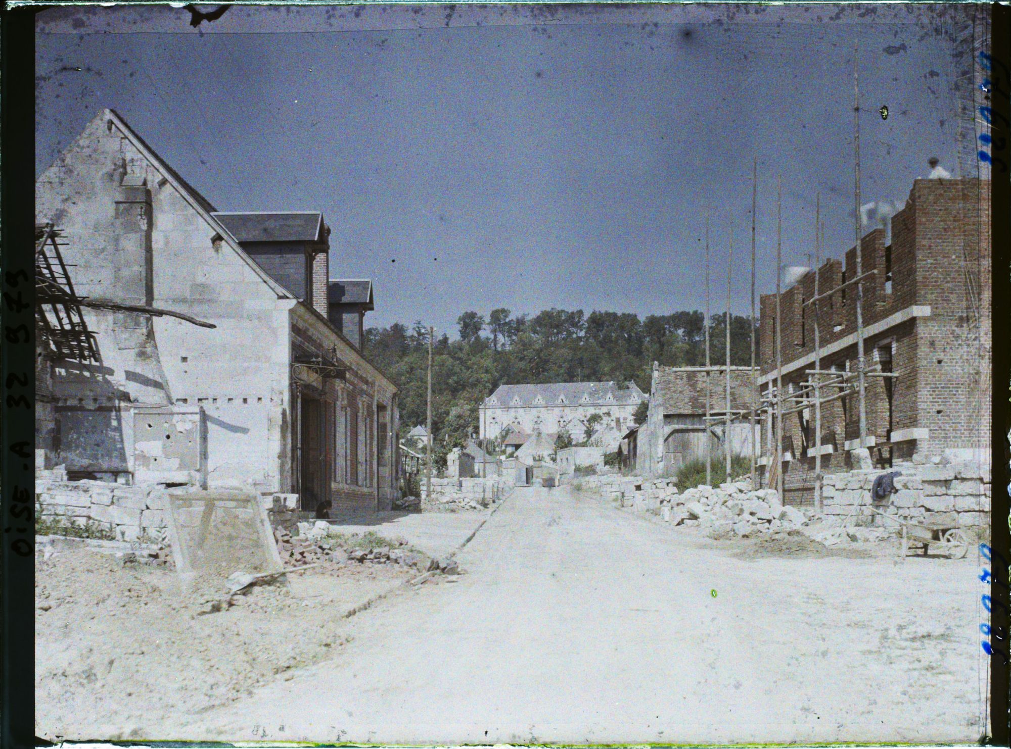 Image représentant France, Chiry, Reconstructions rue de Deslincourt